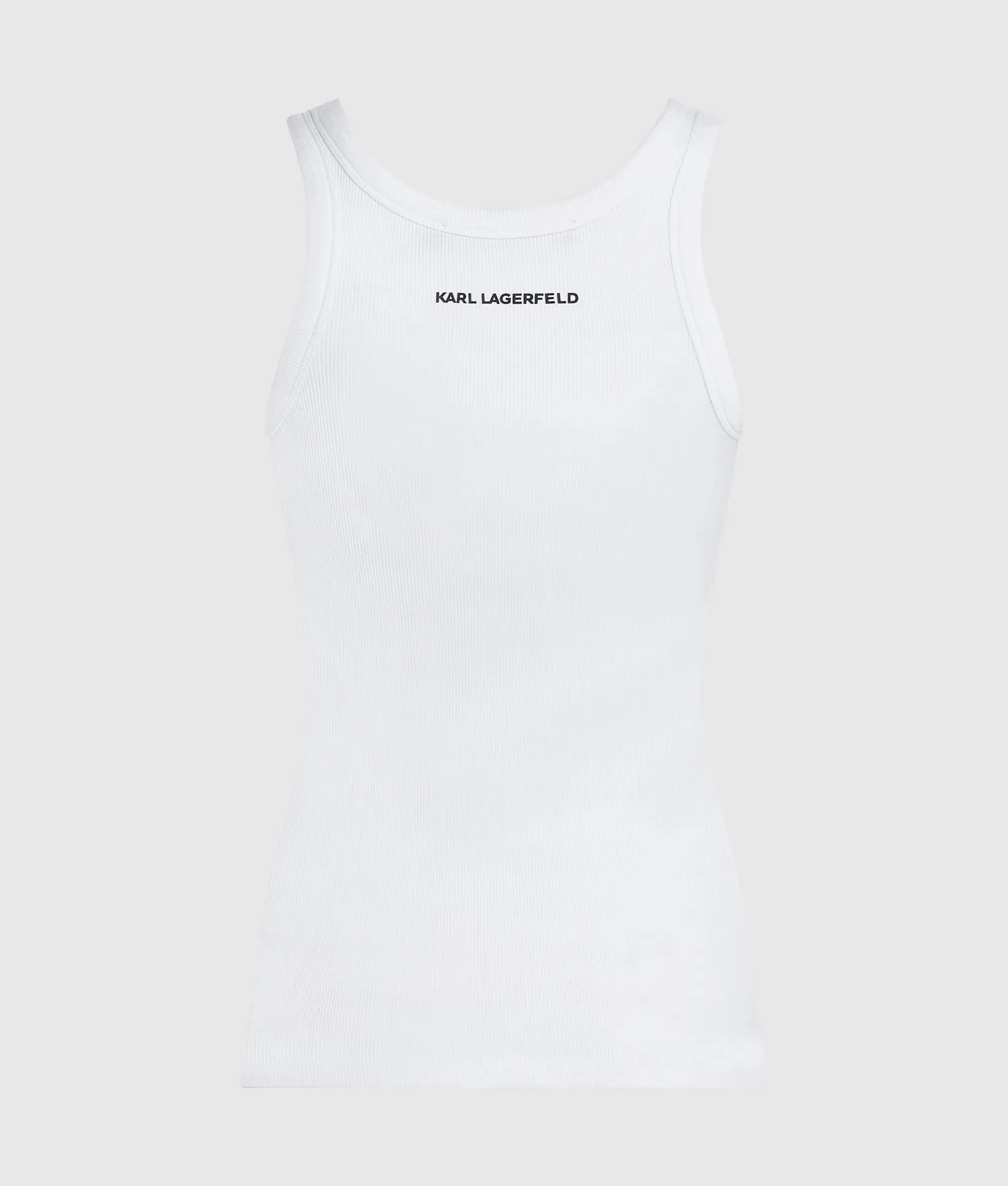KARL LAGERFELD - Ikon Ribbed Tank Top