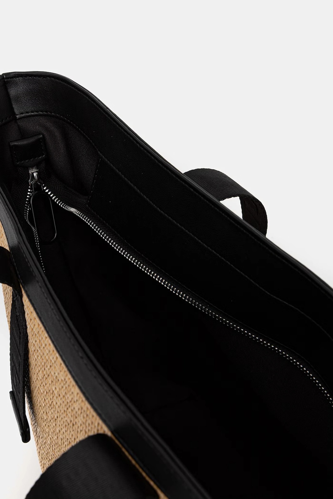 KARL LAGERFELD JEANS - Box Logo Raffia Shopper