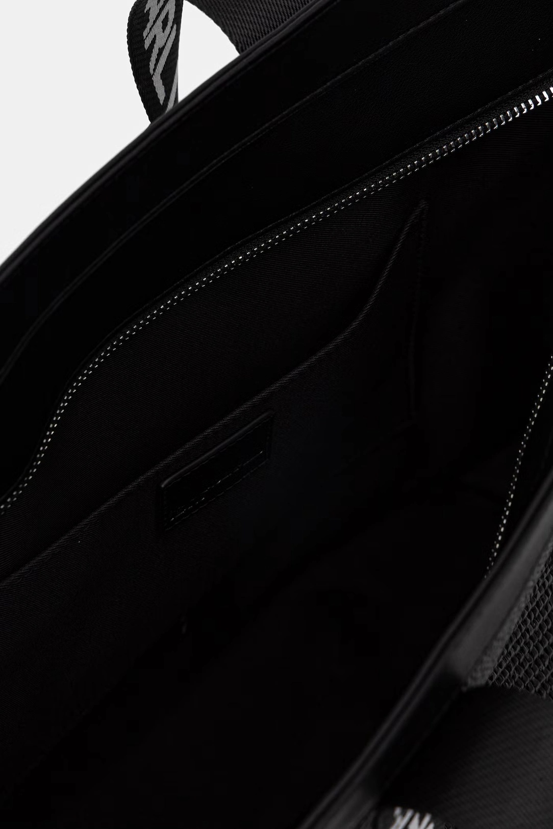 KARL LAGERFELD JEANS - Box Logo Raffia Shopper