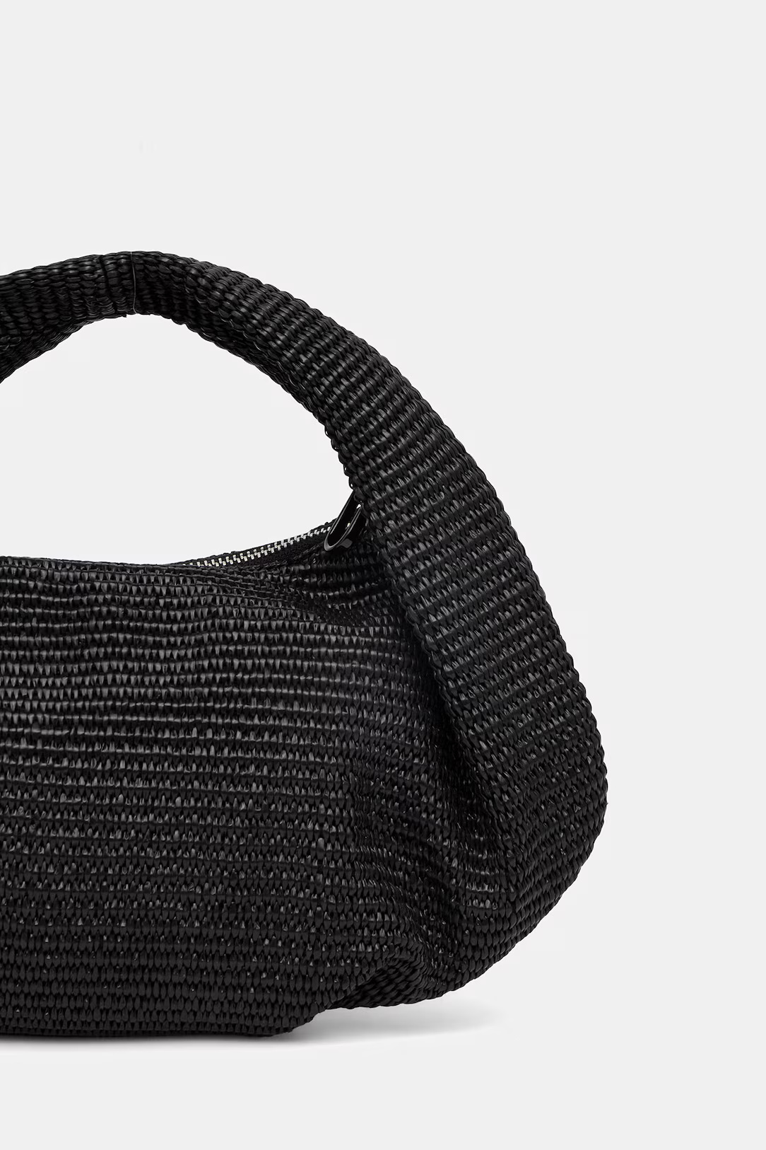 KARL LAGERFELD JEANS - Box Logo Raffia Hobo