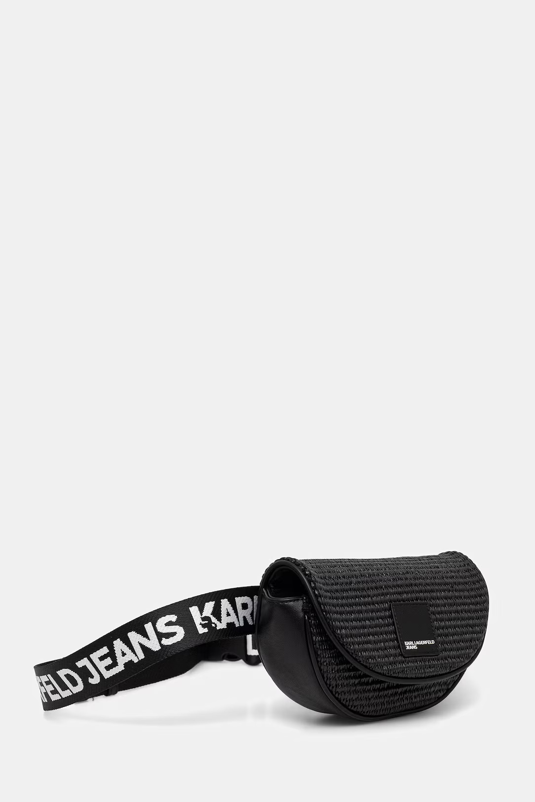 KARL LAGERFELD JEANS - Box Logo Raffia Bumbag