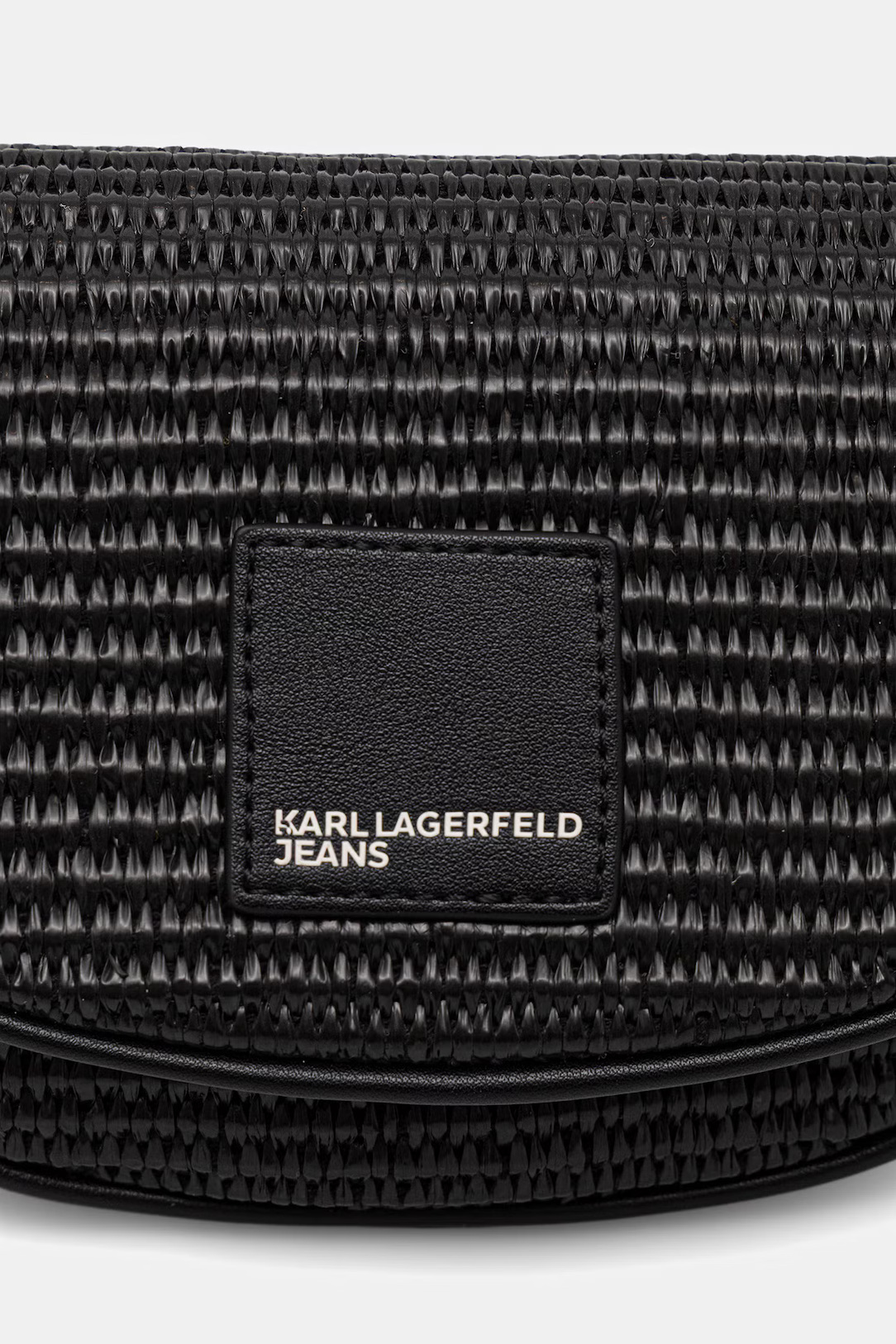 KARL LAGERFELD JEANS - Box Logo Raffia Bumbag
