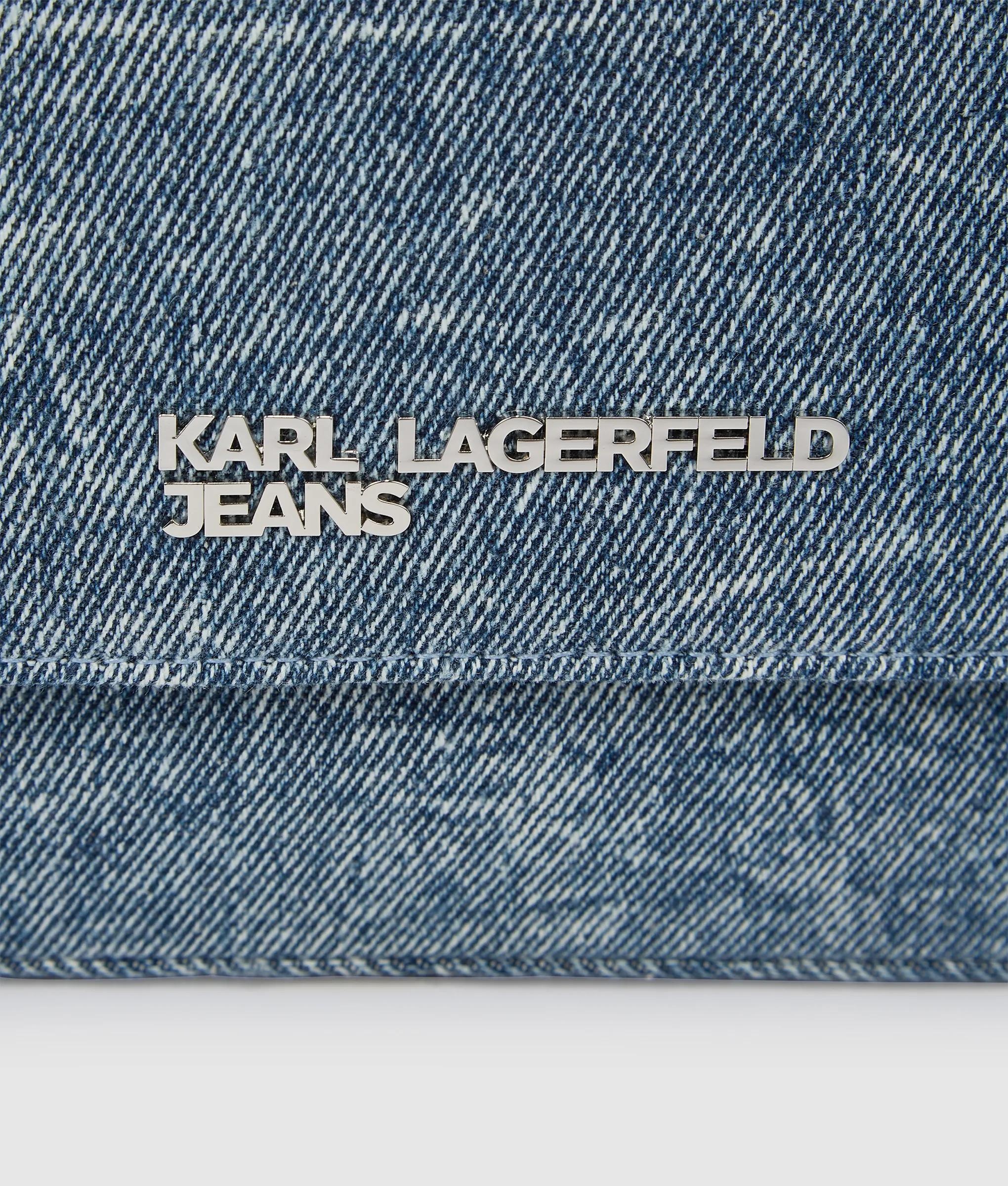 KARL LAGERFELD JEANS - Denim Chain Top Handle