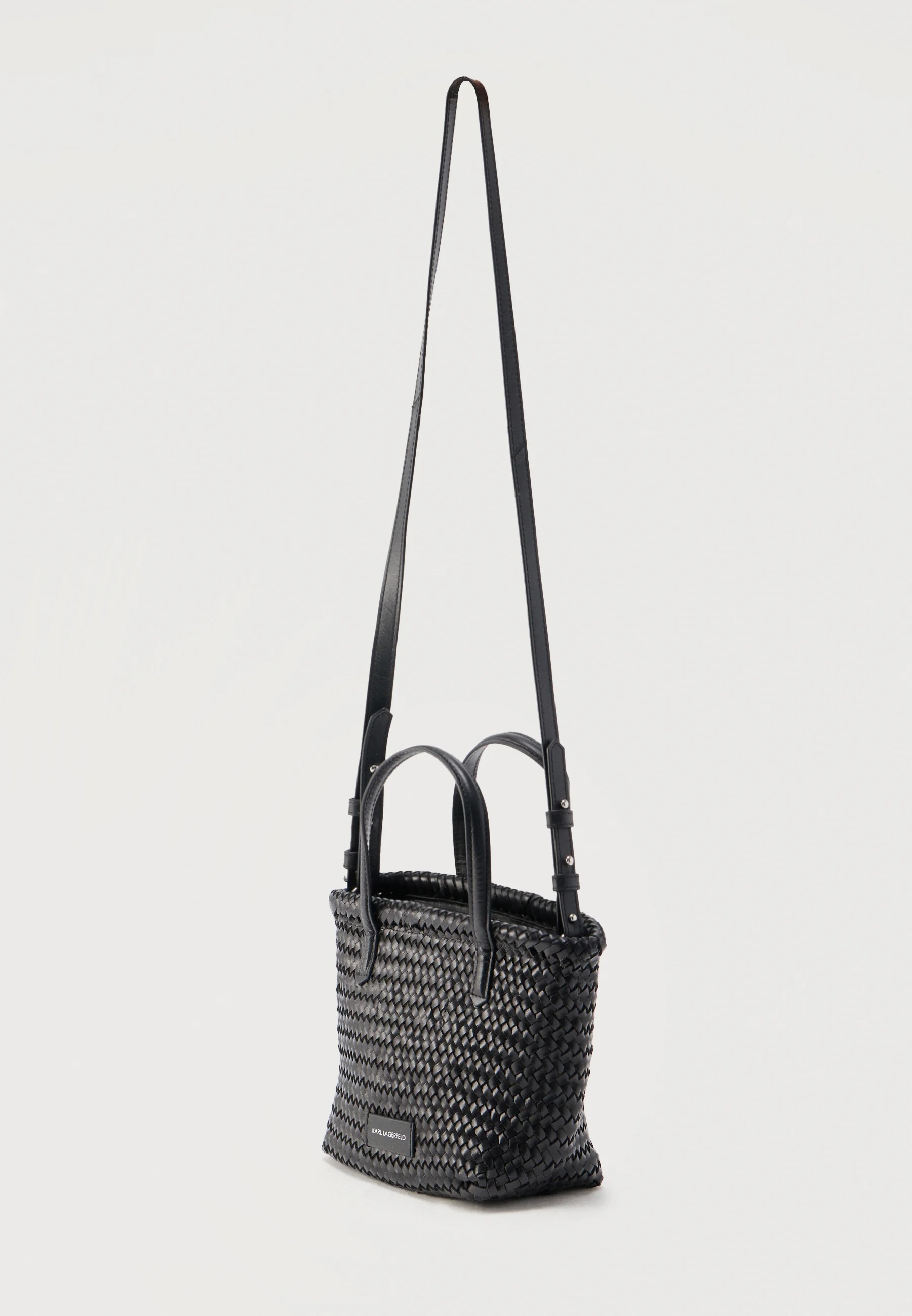 KARL LAGERFELD - K/signature Braid Mini Tote