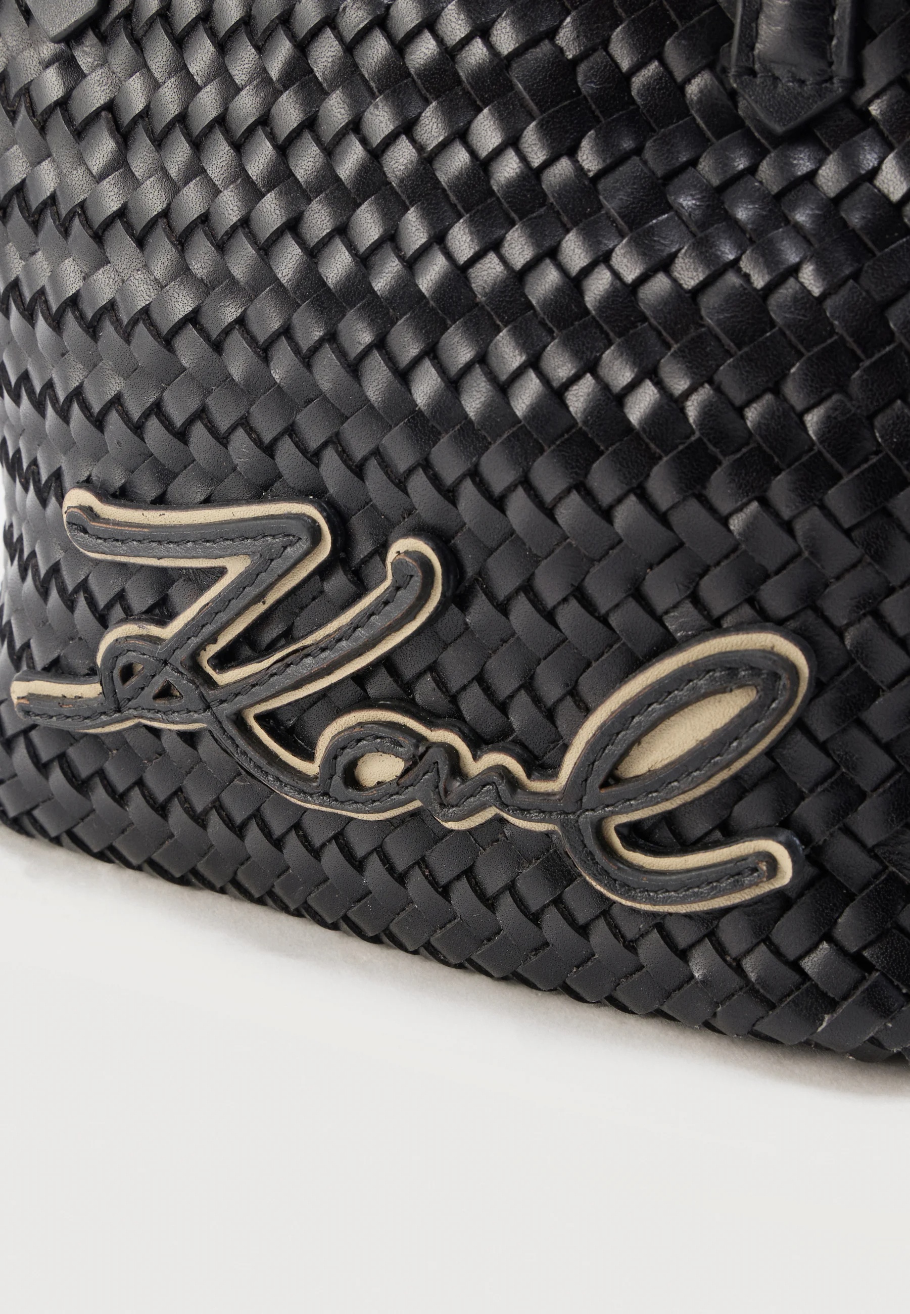 KARL LAGERFELD - K/signature Braid Mini Tote