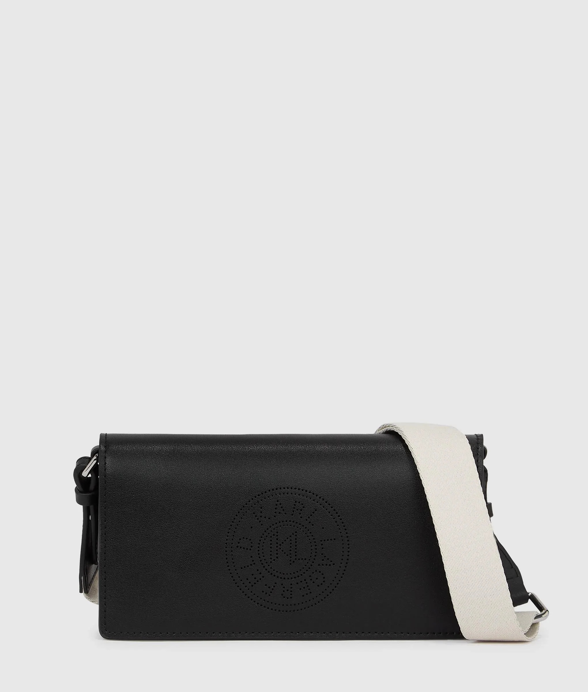 KARL LAGERFELD - K/Circle Mini Crossbody Flap Bag