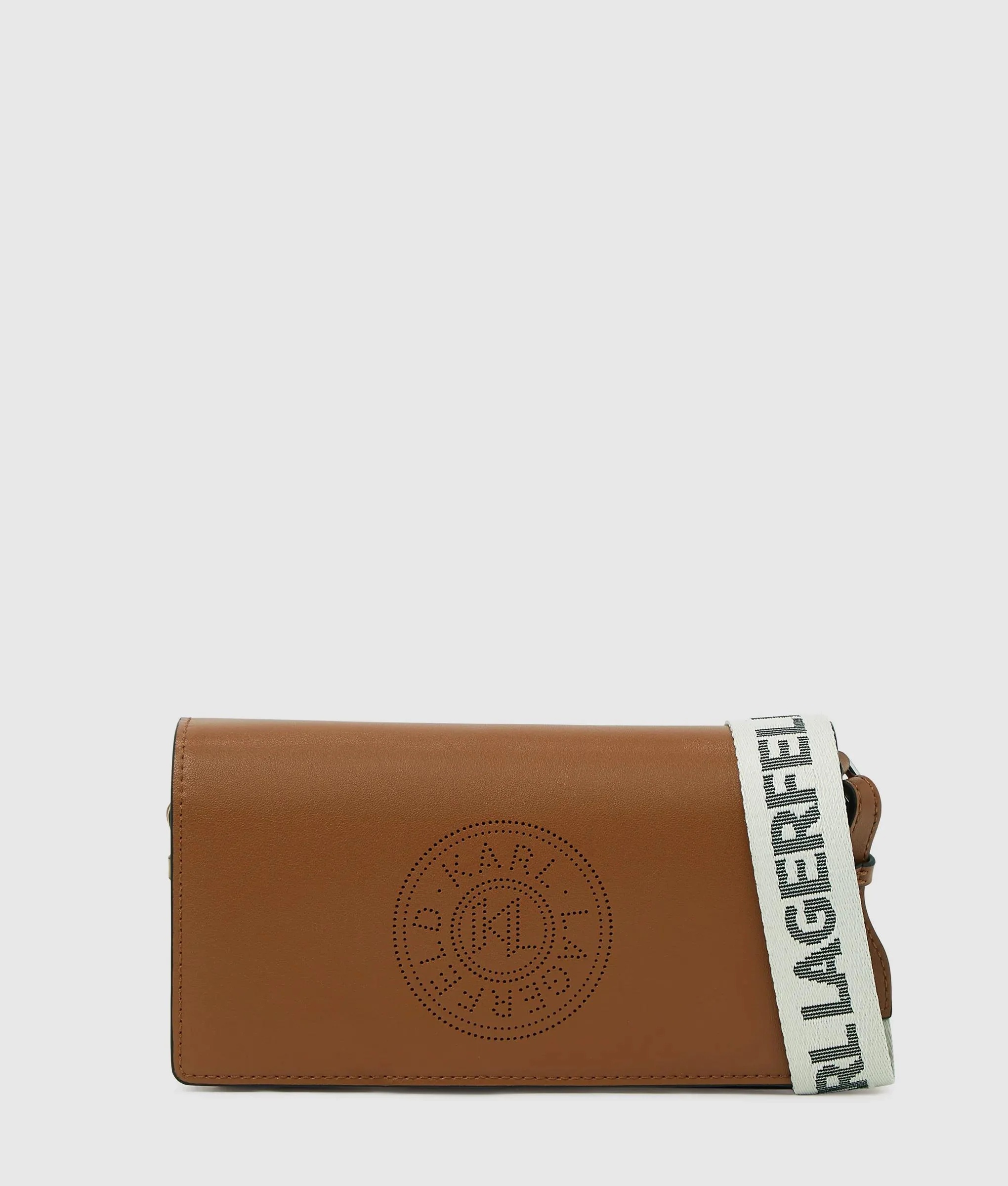 KARL LAGERFELD - K/Circle Mini Crossbody Flap Bag