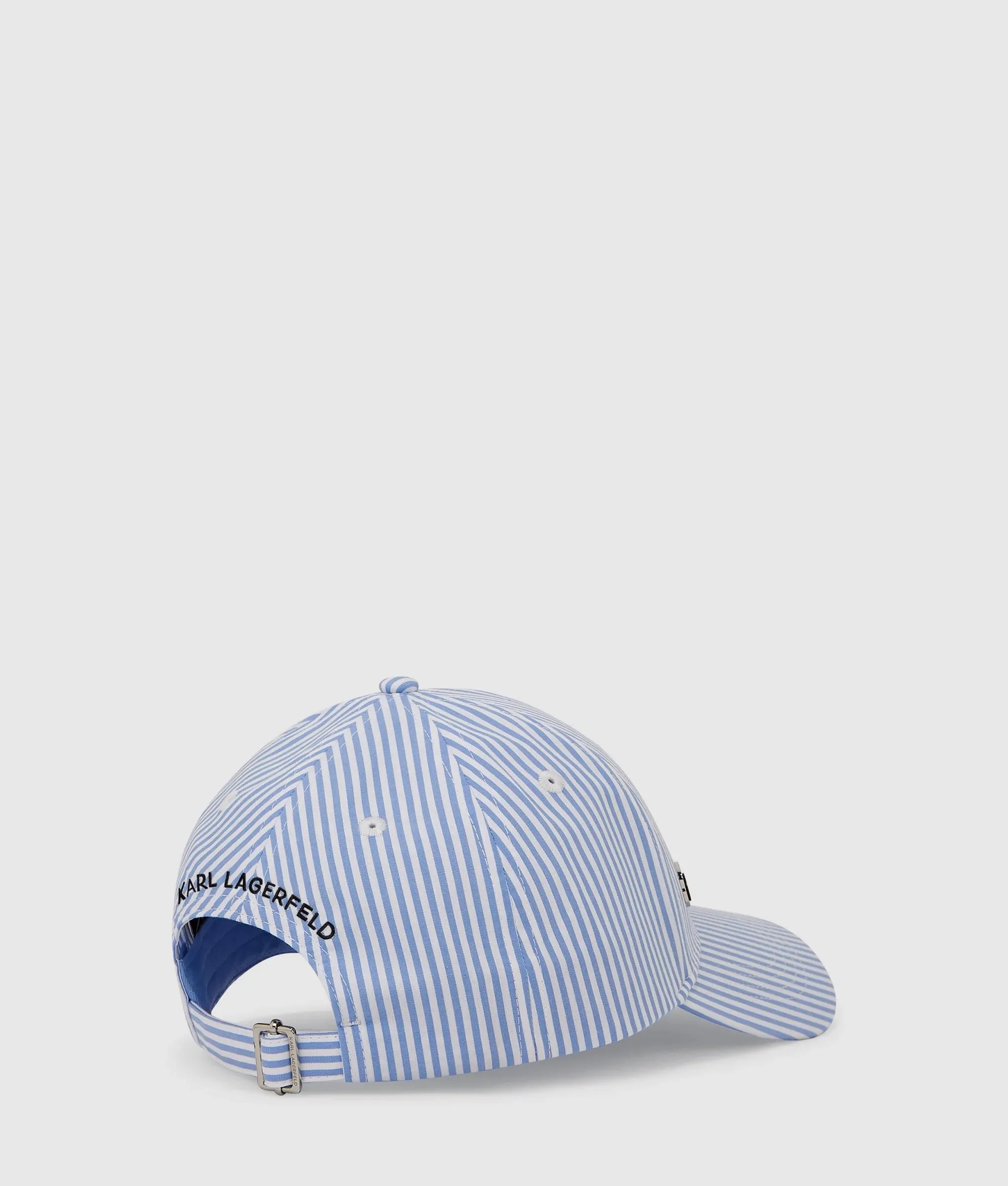 KARL LAGERFELD - Ikon Pin Stripes Cap