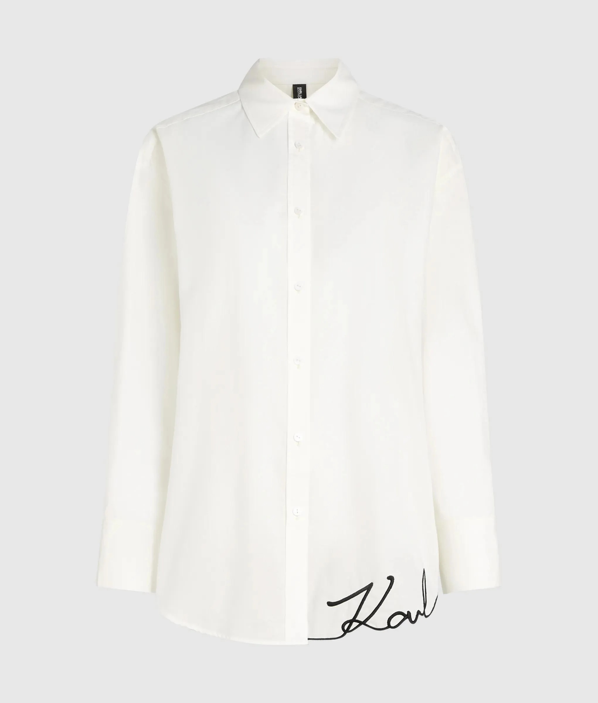 KARL LAGERFELD - Signature Oversized  Beach Shirt