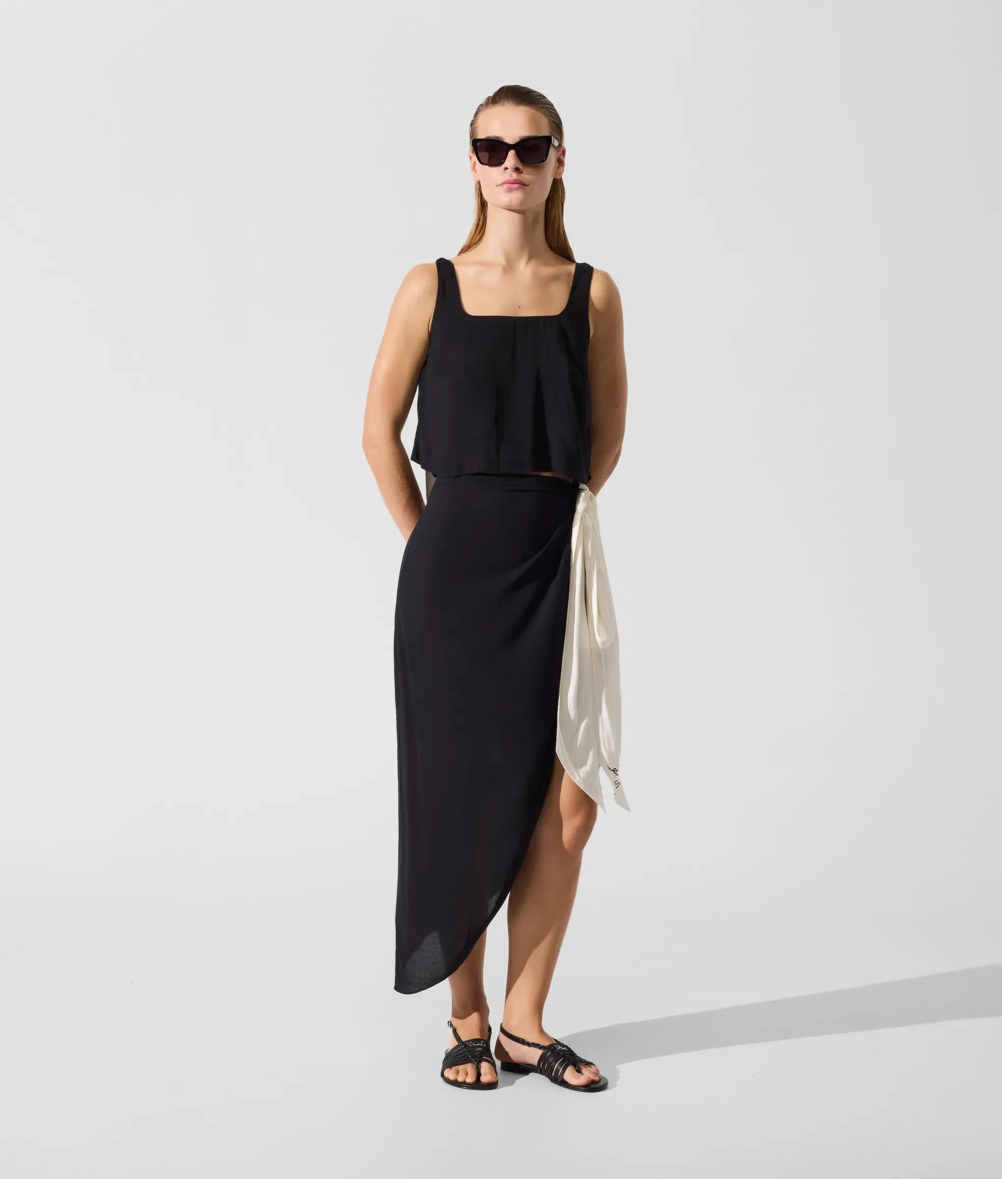 KARL LAGERFELD - Bow Beach Top