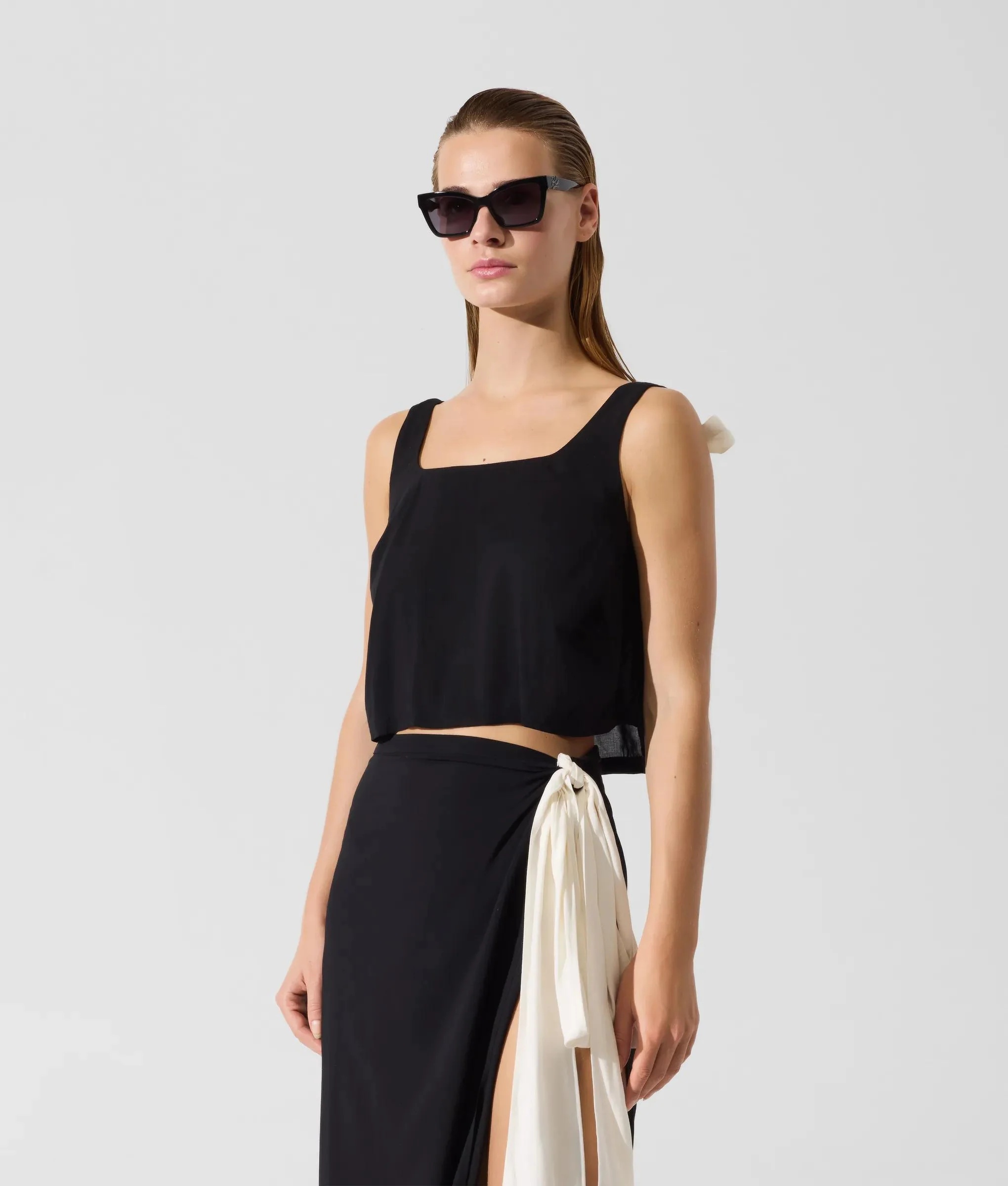 KARL LAGERFELD - Bow Beach Top