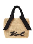 Signature scarf beach bag