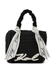 Signature scarf beach bag