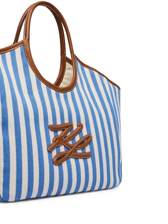 KARL LAGERFELD - Stripe Shoulder Bag
