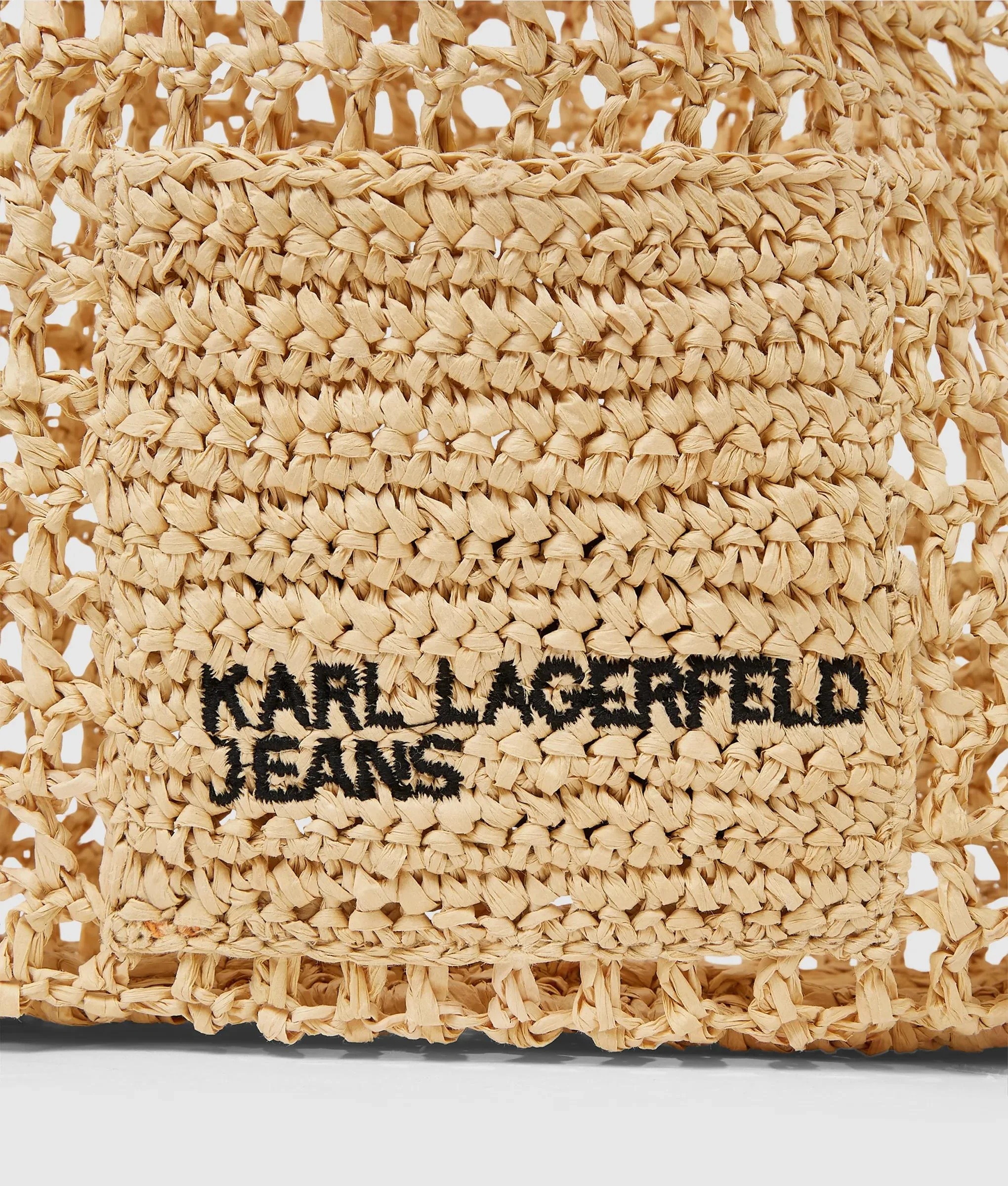 KARL LAGERFELD JEANS - Raffia Summer Hobo