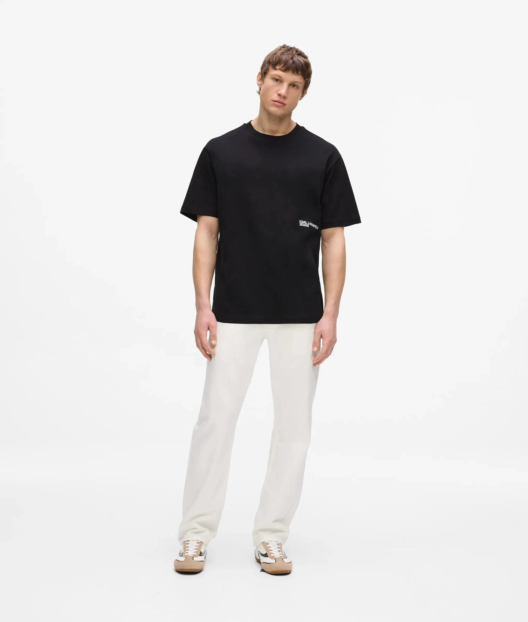 KARL LAGERFELD JEANS - Relaxed Gradient Logo Tee