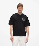 Boxy Distressed Logo Tee