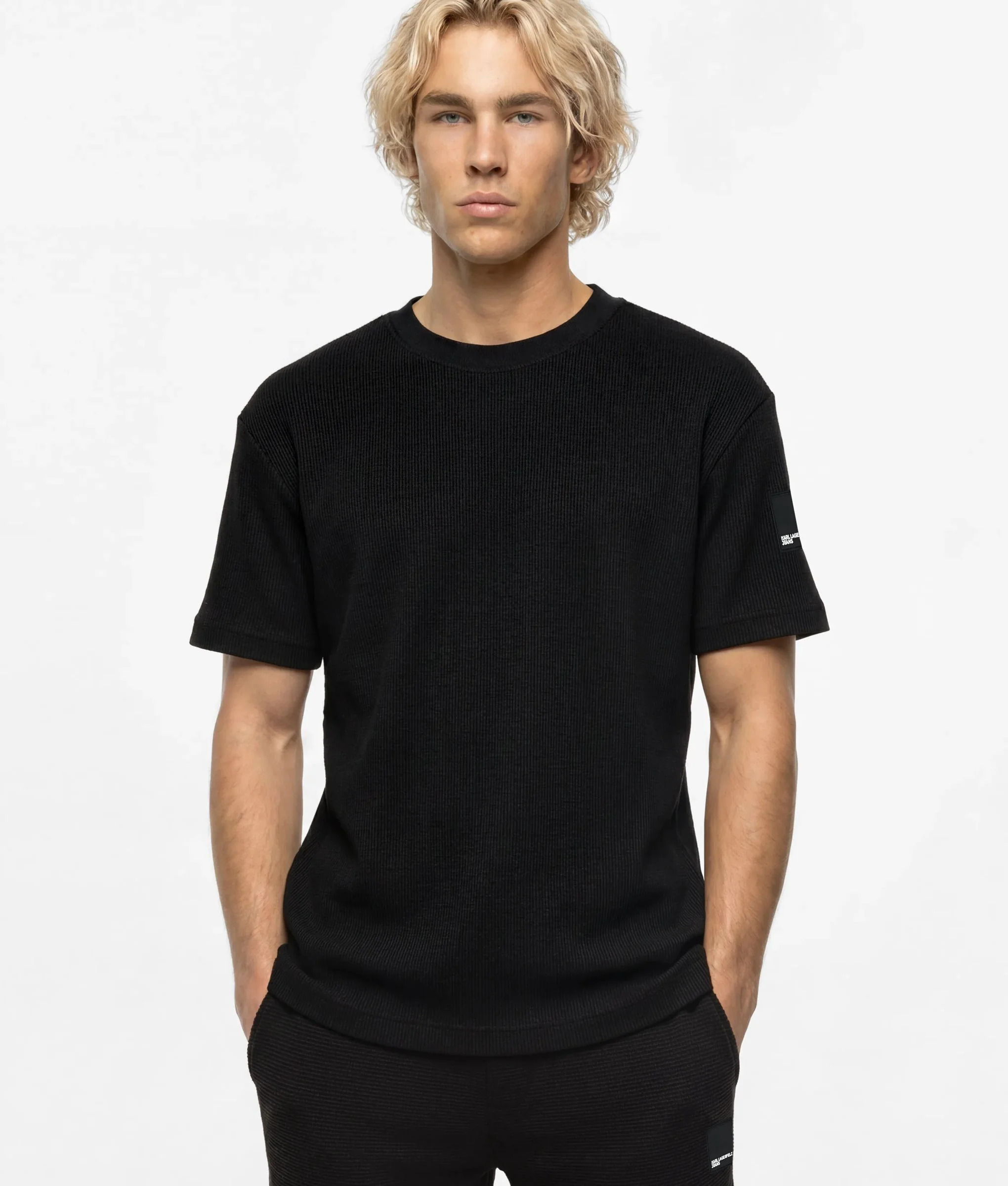 KARL LAGERFELD JEANS - Waffle Tee