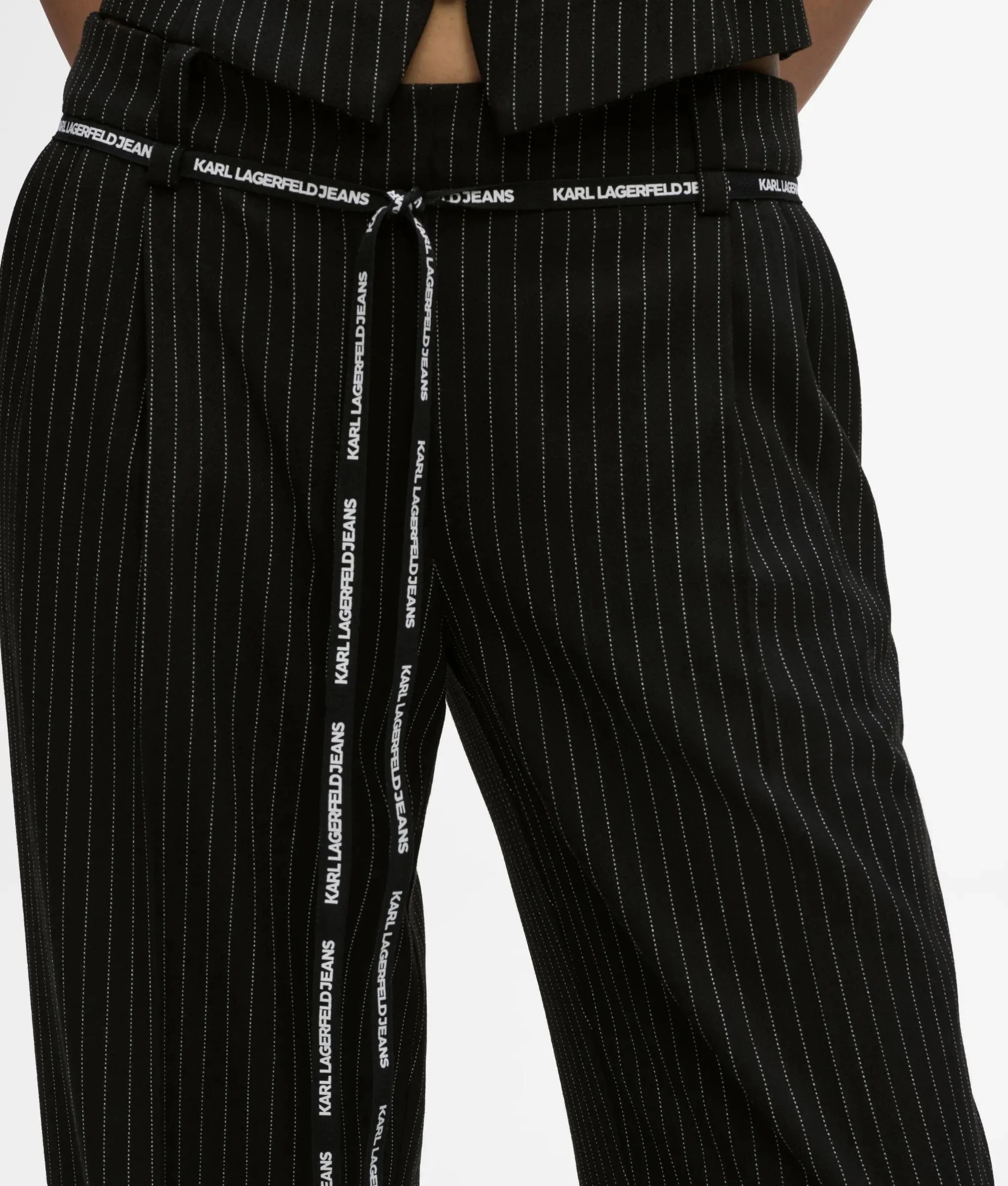 KARL LAGERFELD JEANS - Karl Lagerfeld Jeans KLJ PINSTRIPE TAILORED PANT B3W10019