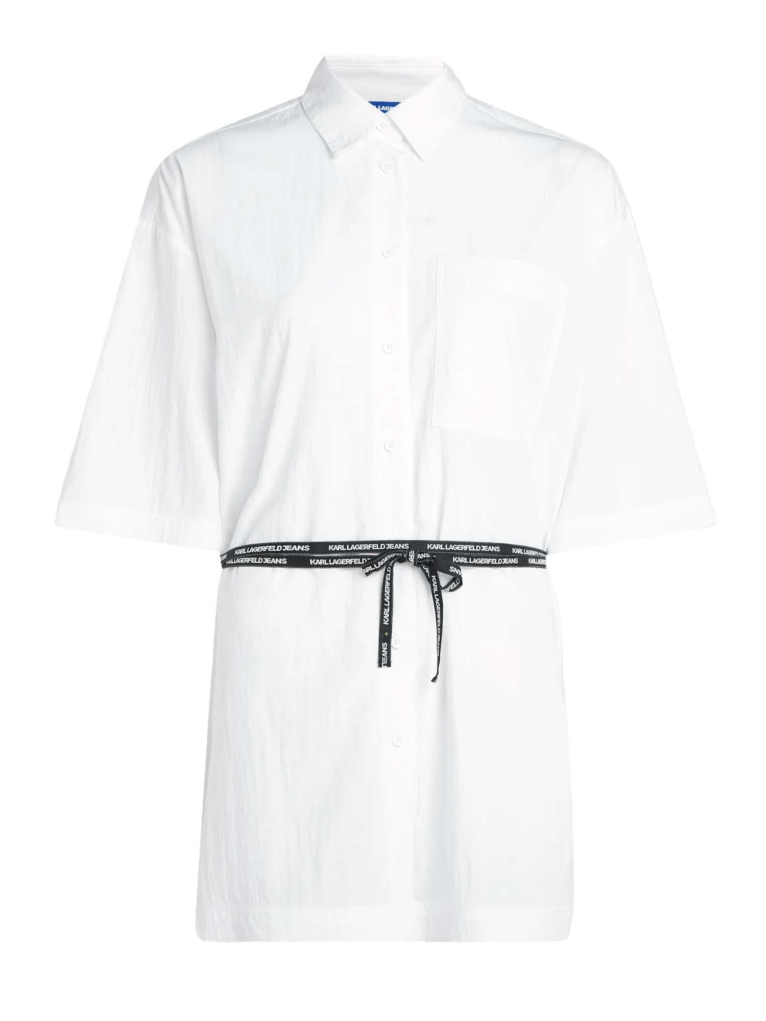 KARL LAGERFELD JEANS - Mixed Poplin Blouse