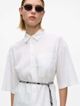 Mixed Poplin Blouse