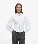 Corset Poplin Shirt