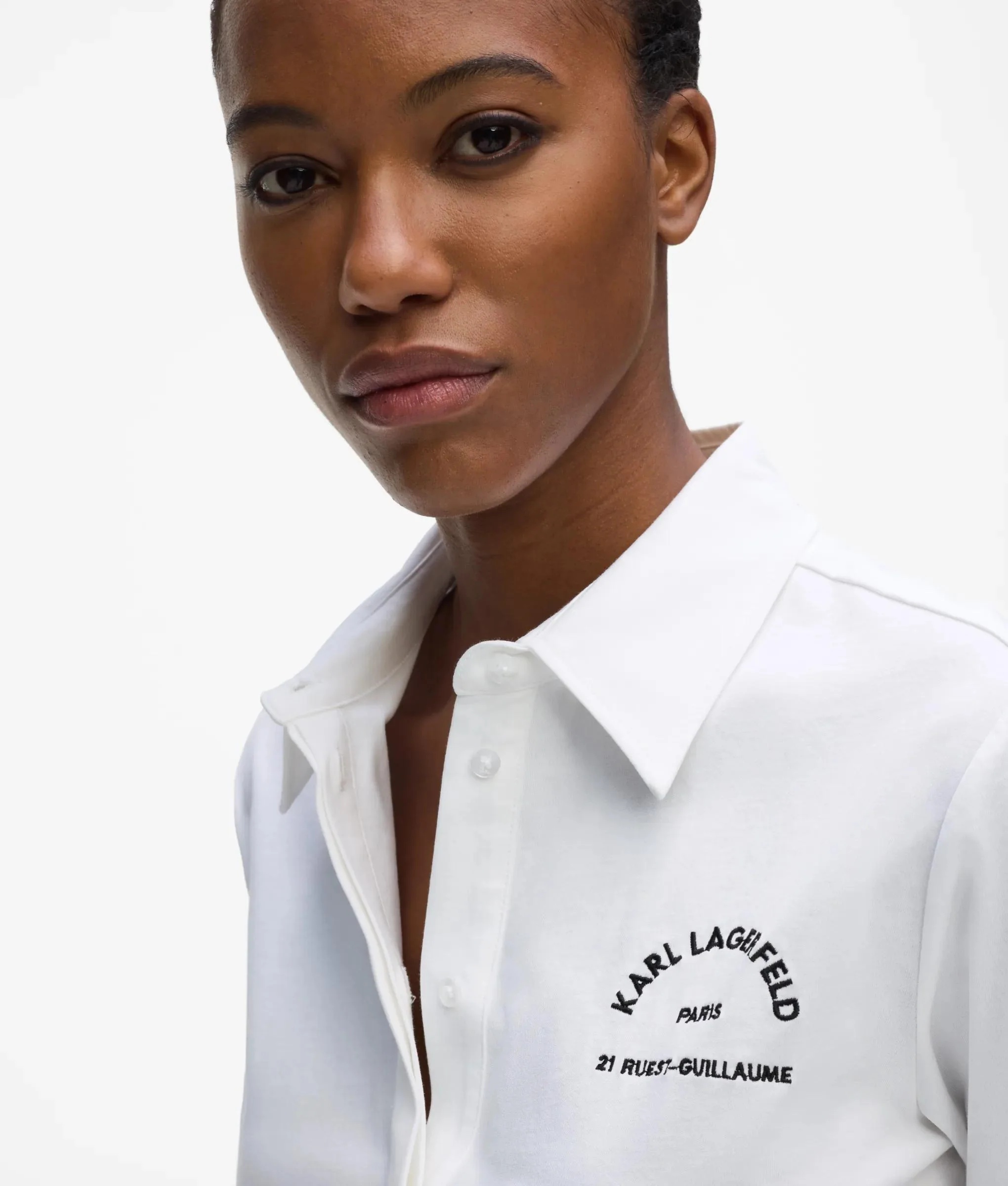 KARL LAGERFELD - Rue St-Guillaume Jersey Shirt
