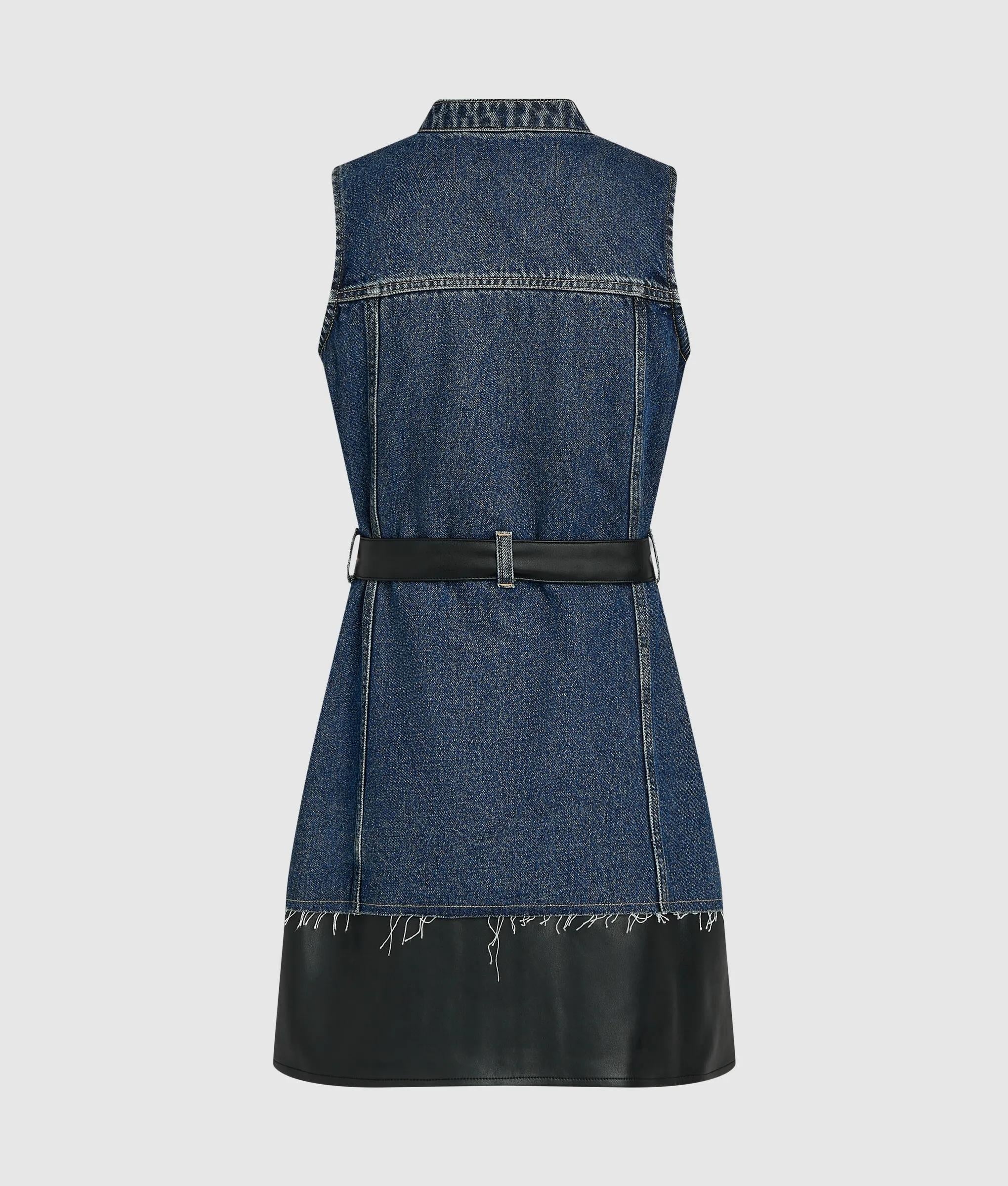 KARL LAGERFELD JEANS - Mixed Material Dress