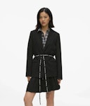 Pinstripe Blazer