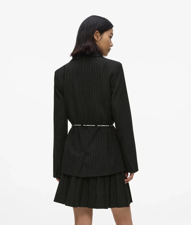 KARL LAGERFELD JEANS - Pinstripe Blazer