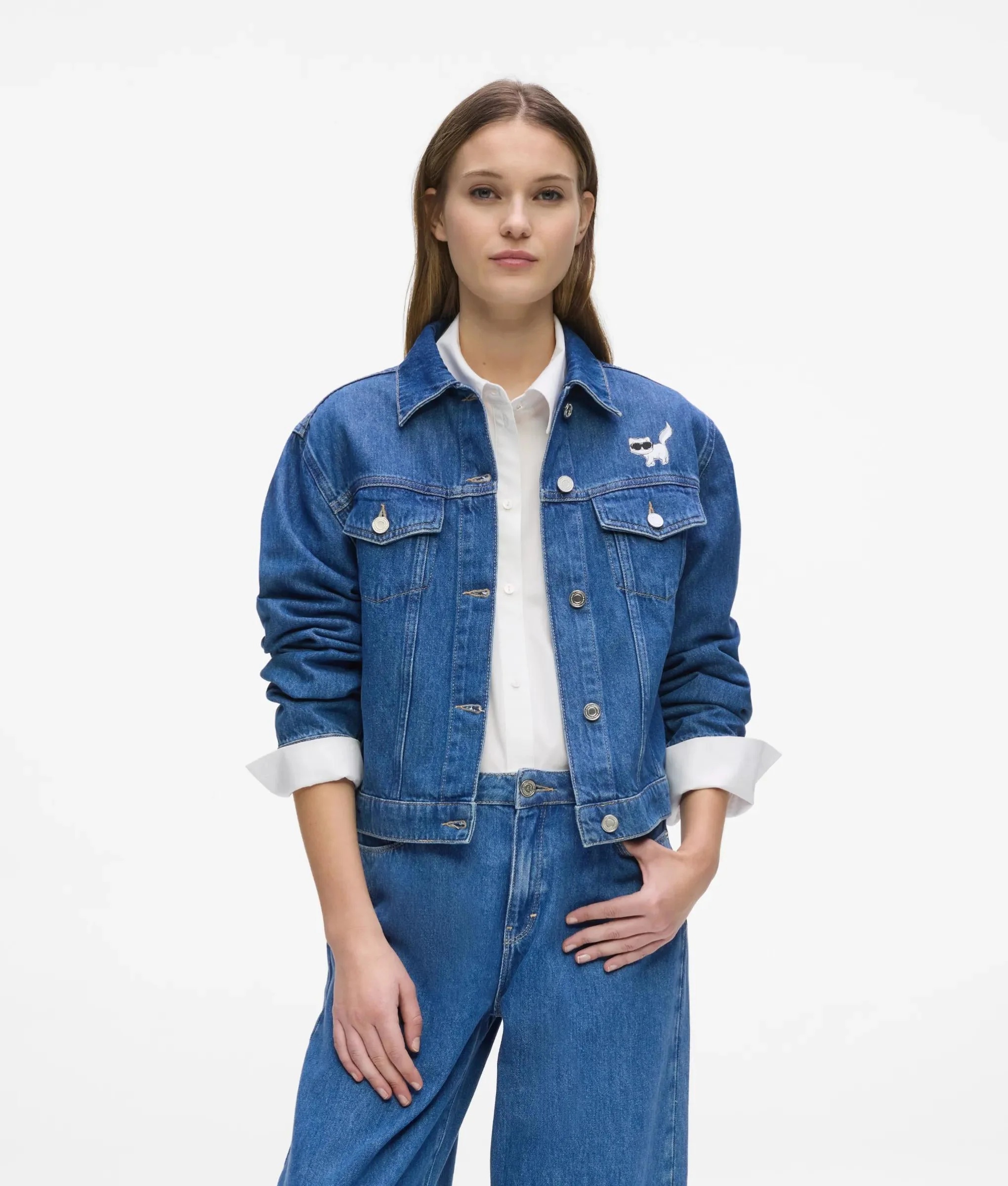 KARL LAGERFELD - Ikon Denim Jacket