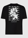 Regular Tee Flocked Floral