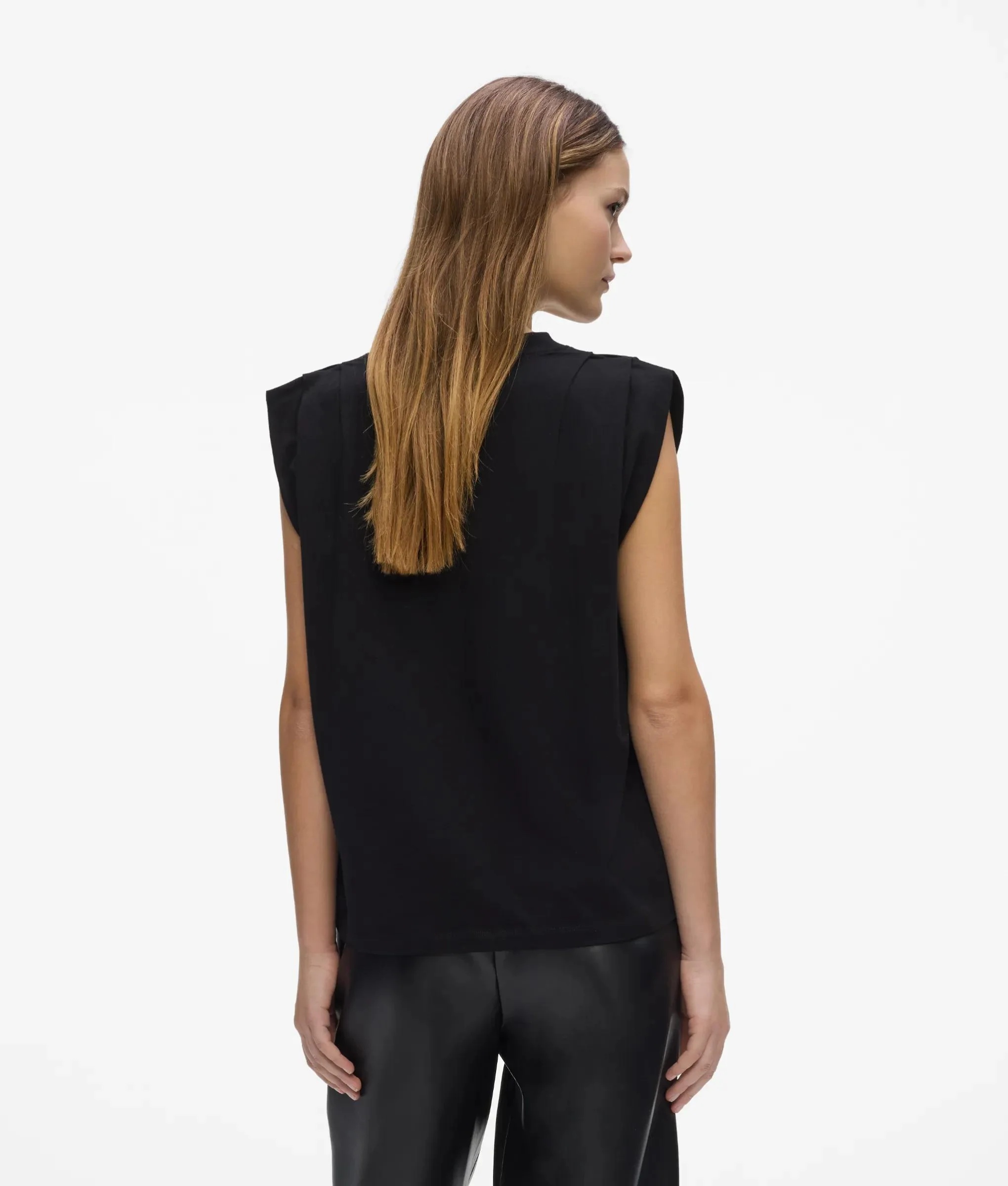 KARL LAGERFELD - Rue St-Guillaume Sleeveless T-shirt