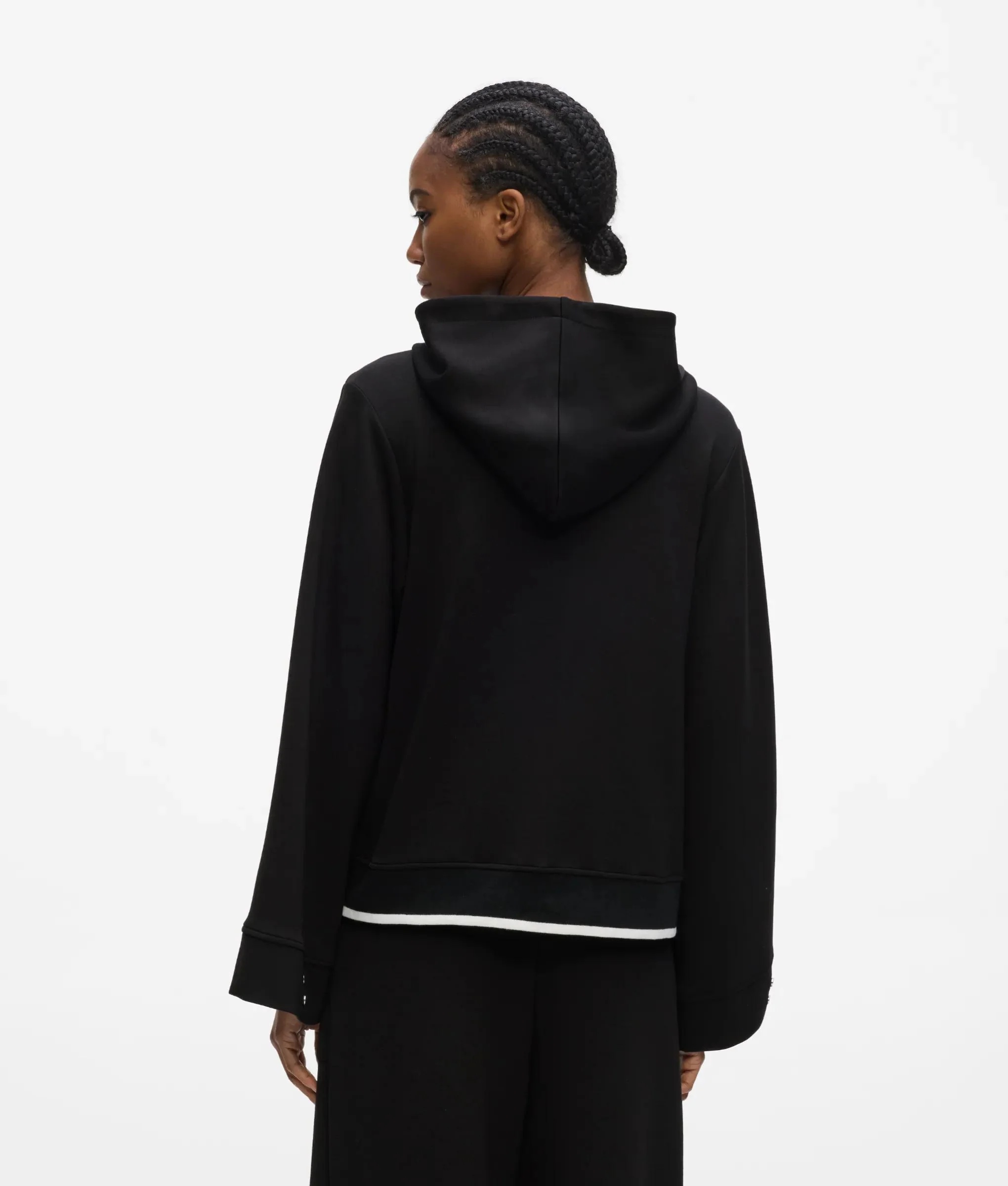 KARL LAGERFELD - Rue St-Guillaume Zip-up Hoodie