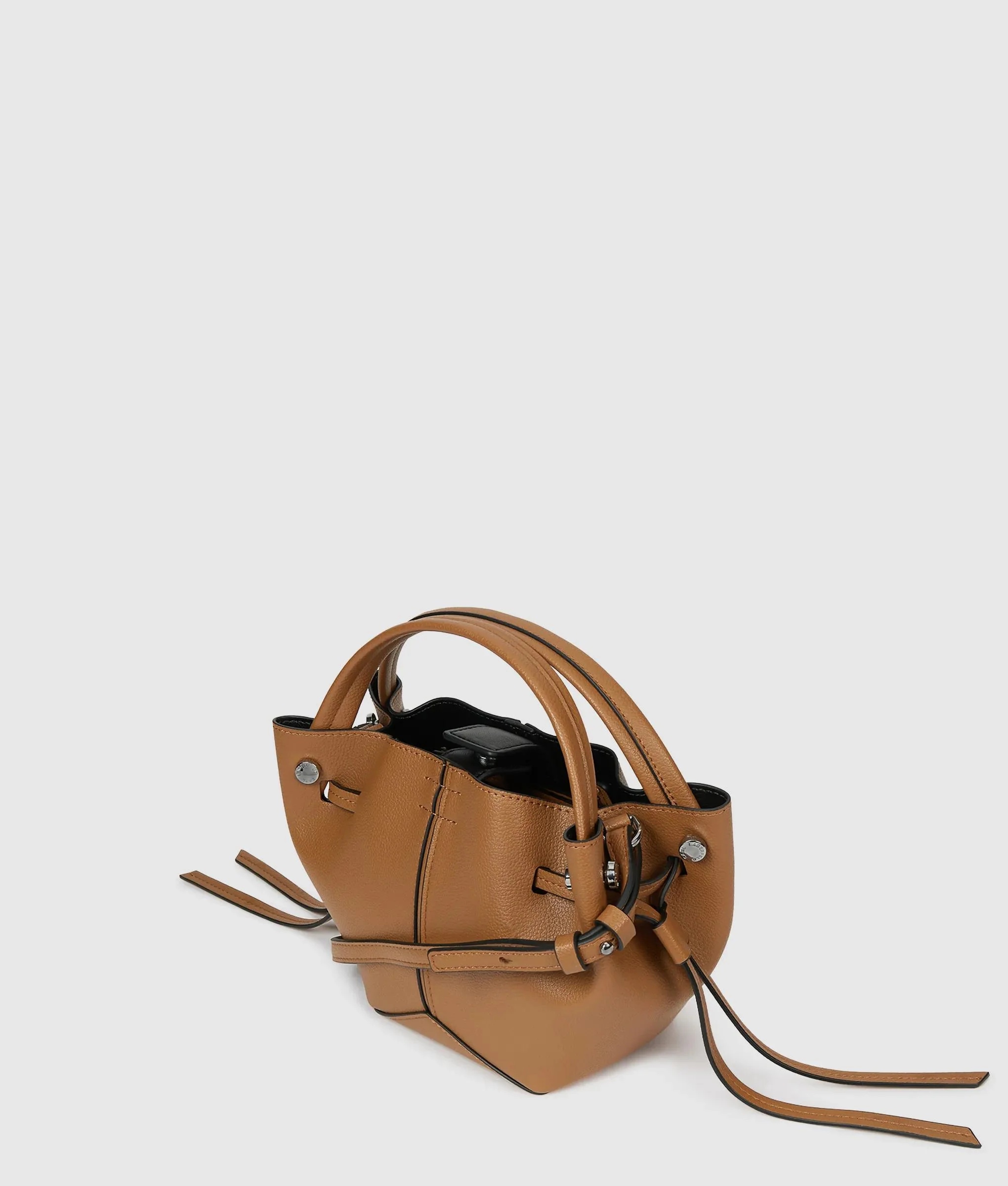 KARL LAGERFELD - Pierced Mini Bucket Bag