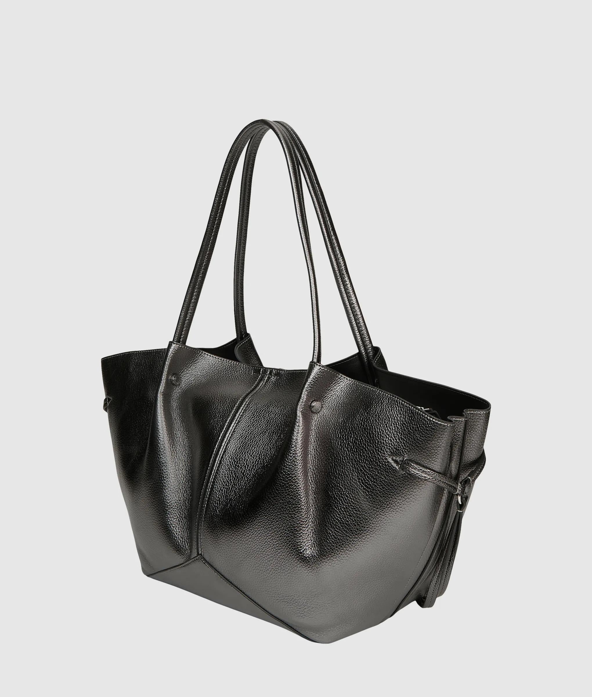 KARL LAGERFELD - K/pierced Medium Tote Metallic