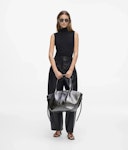 K/pierced Medium Tote Metallic