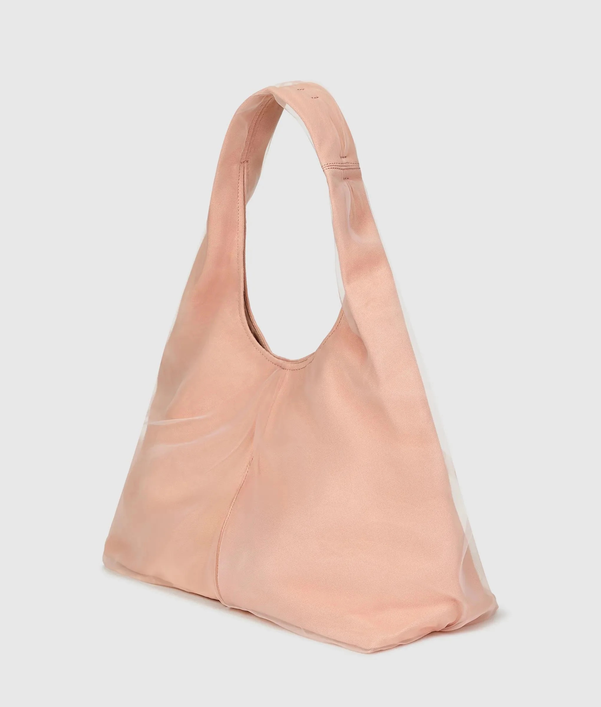 KARL LAGERFELD - Sling Mesh Hobo Bag