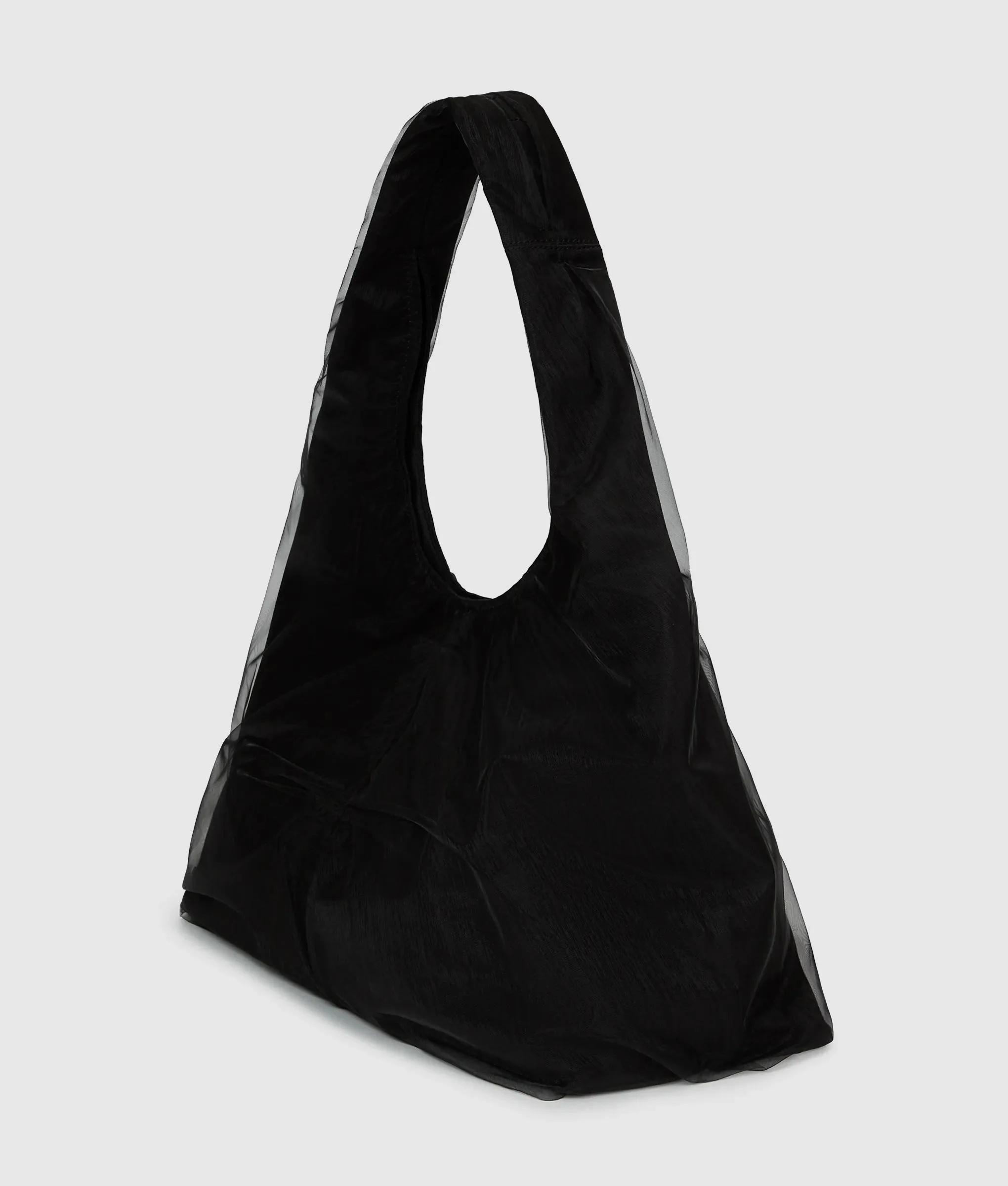 KARL LAGERFELD - Sling Mesh Hobo Bag