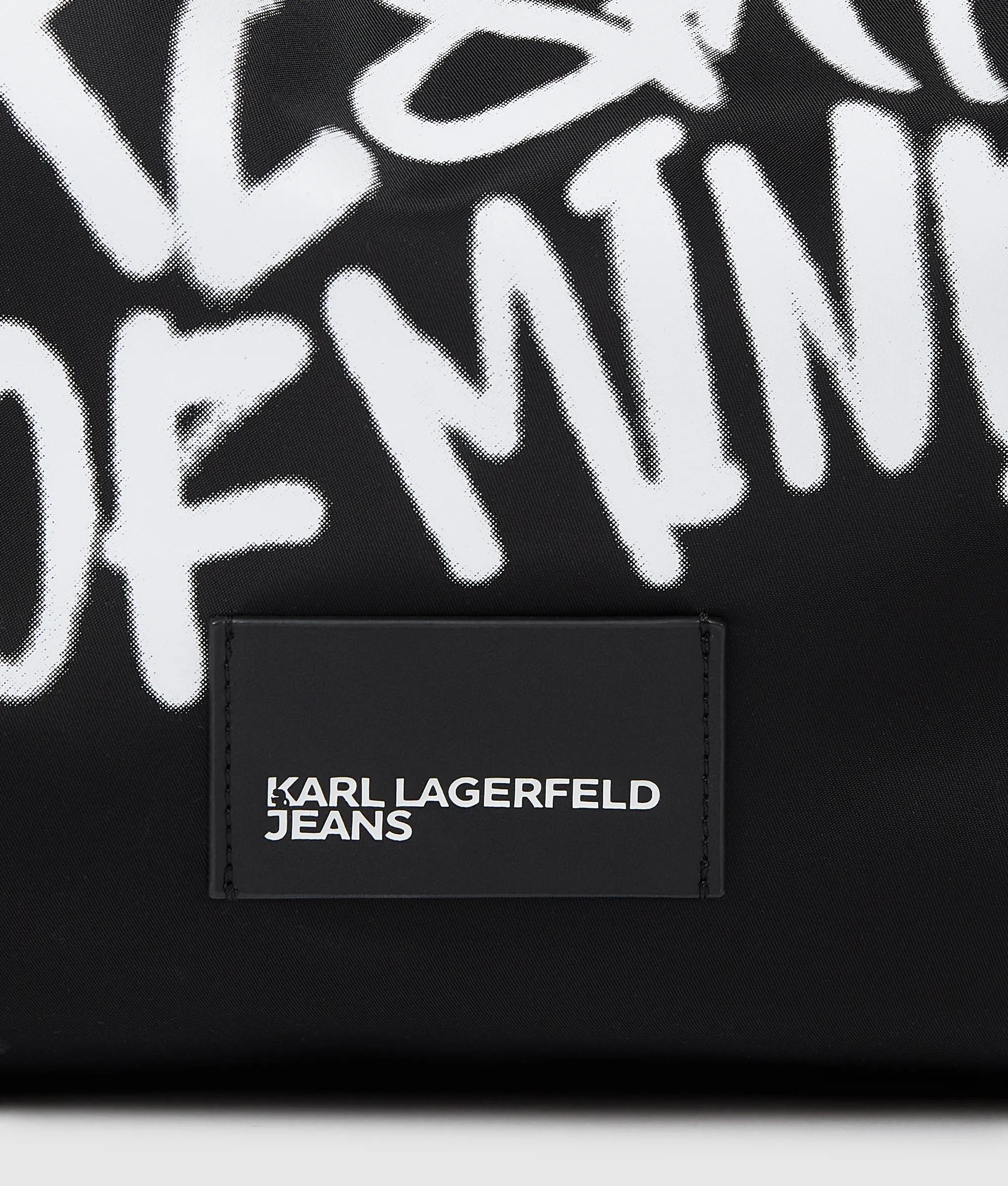 KARL LAGERFELD JEANS - Slouchy Karl Quote Tote Bag