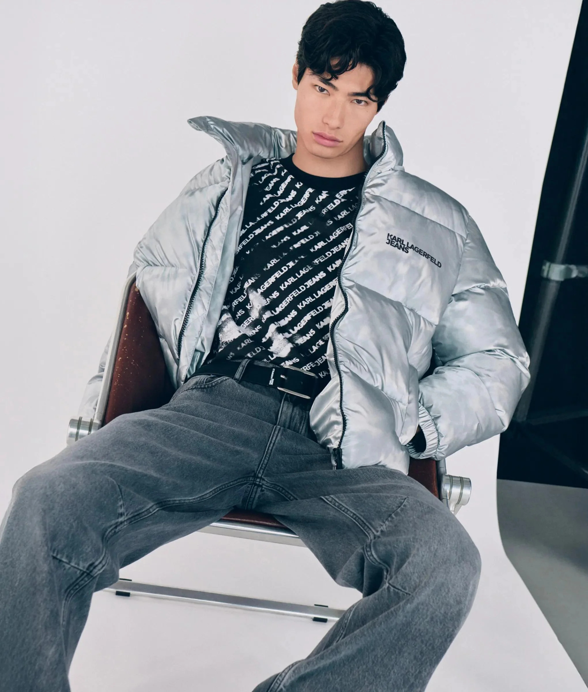KARL LAGERFELD JEANS - Klj Reg Shiny Puffer