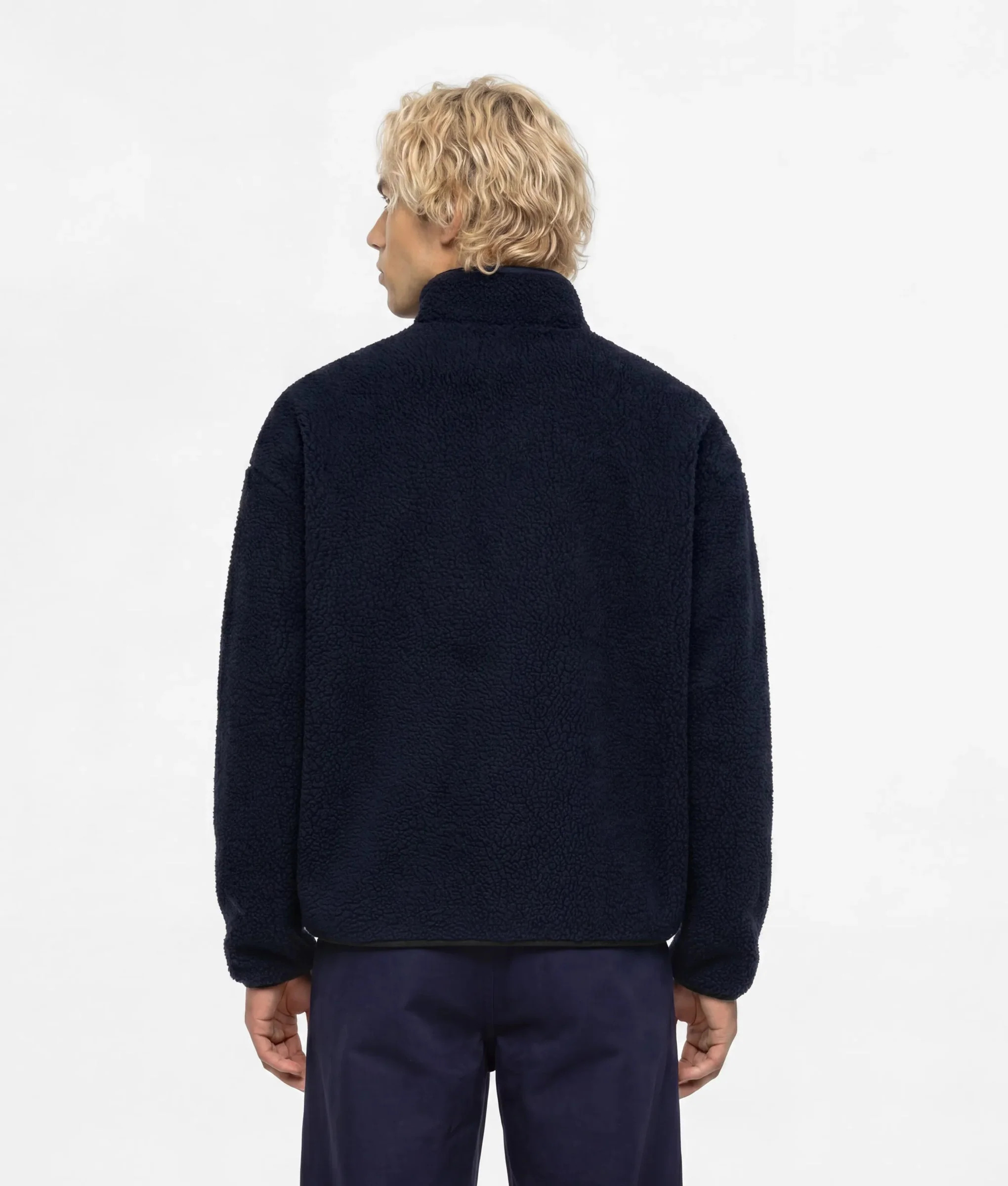 KARL LAGERFELD JEANS - Boxy Half-Zip Fleece