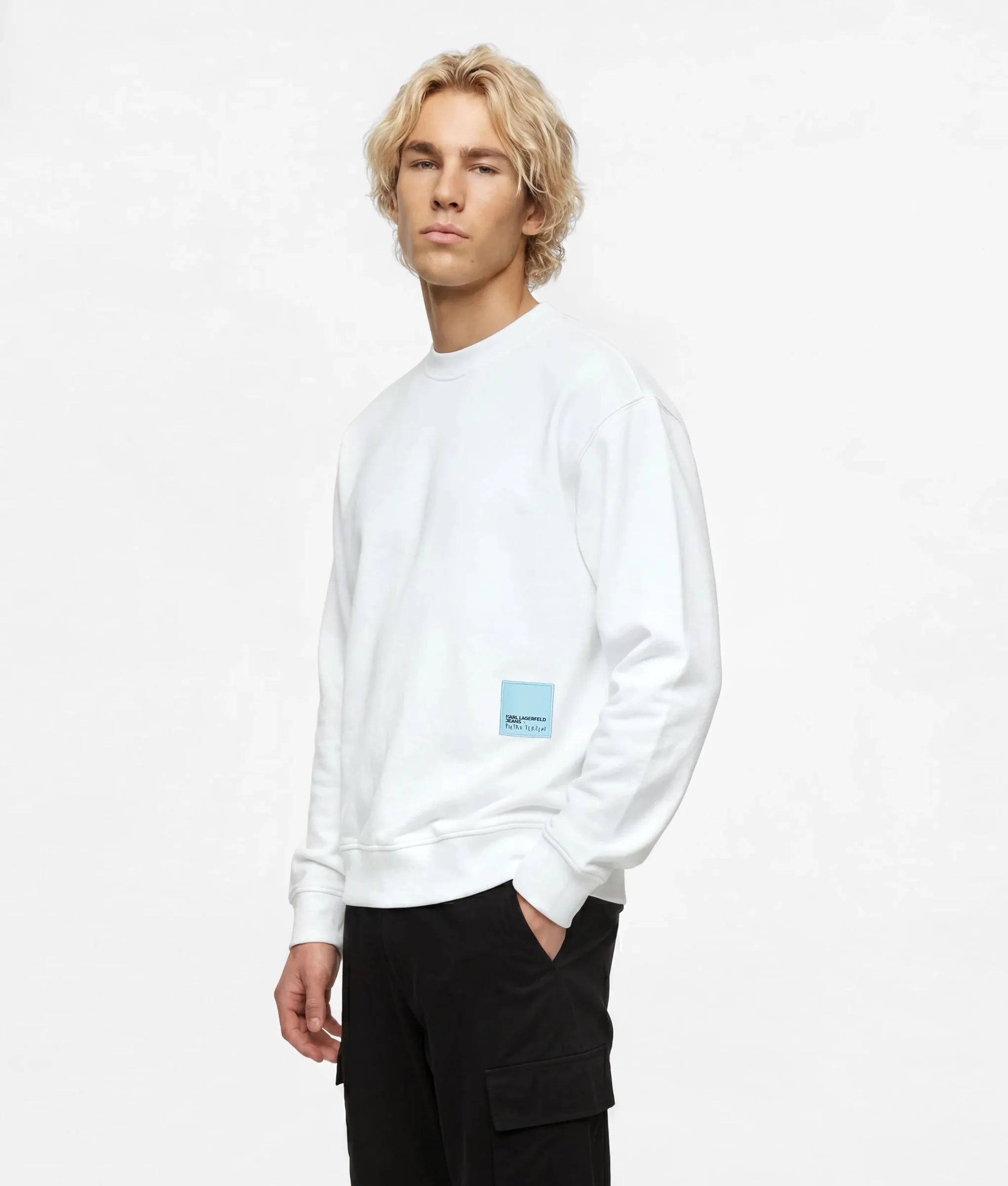 KARL LAGERFELD JEANS - Klj X Pietro Terzini Relaxed Crewneck