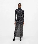 Mesh Maxi Dress