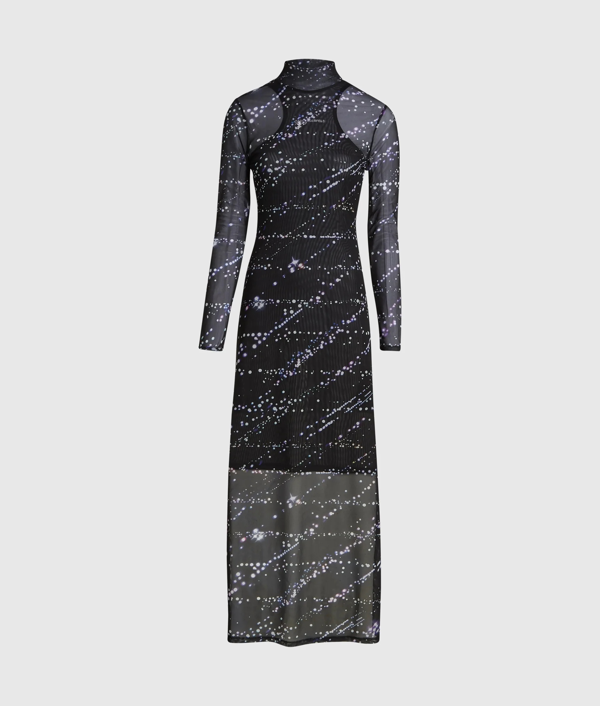 KARL LAGERFELD JEANS - Mesh Maxi Dress