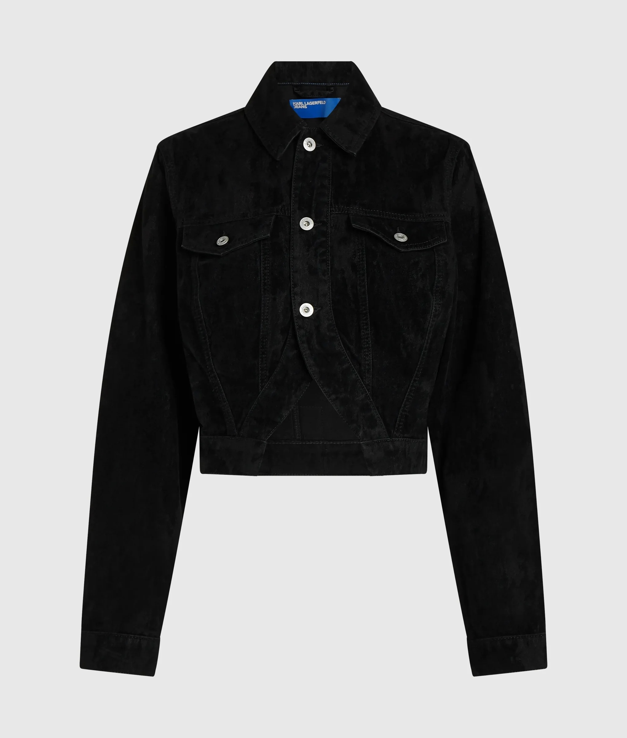 KARL LAGERFELD JEANS - Velvet Denim Jacket