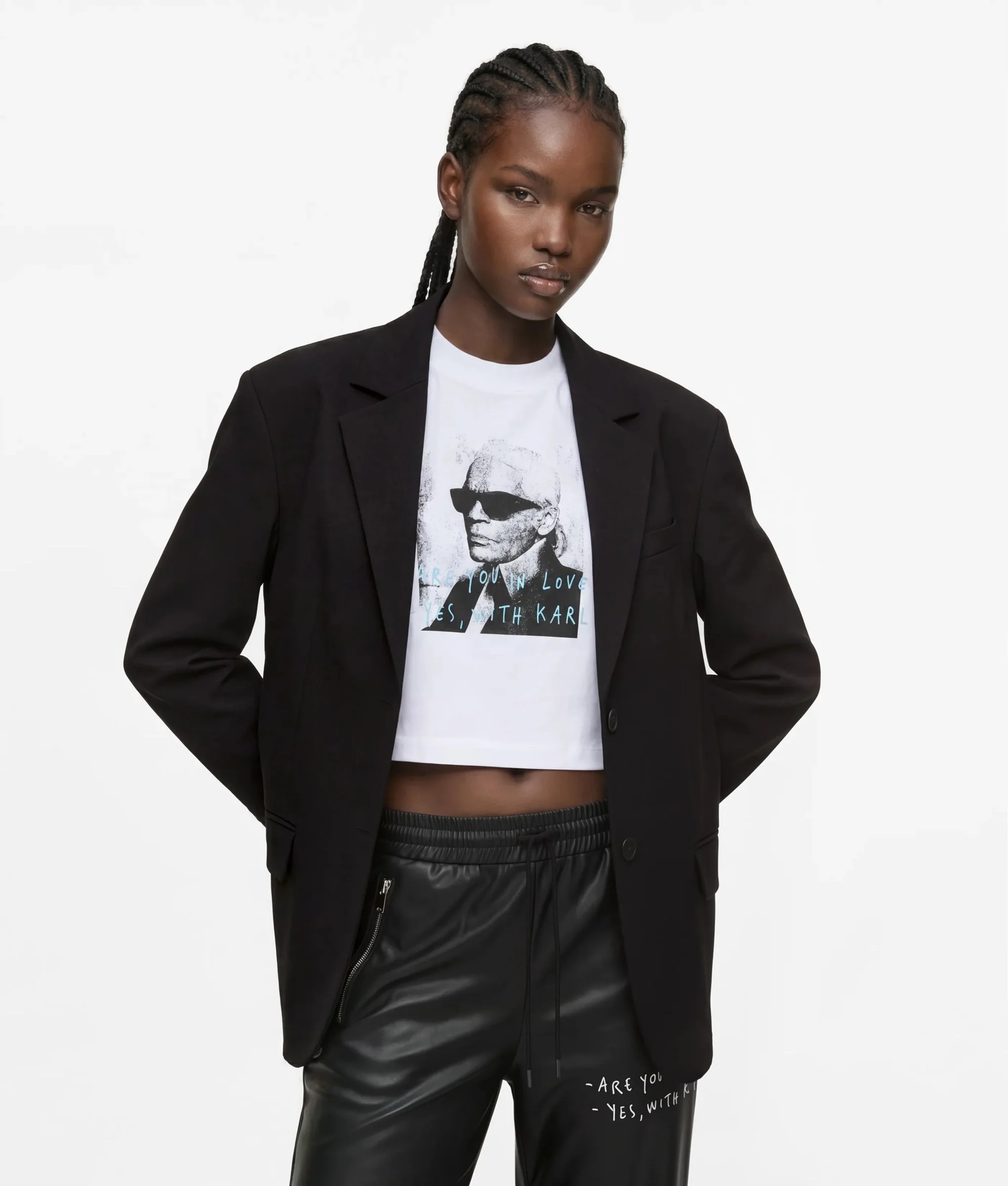 KARL LAGERFELD JEANS - Oversize Boxy Blazer