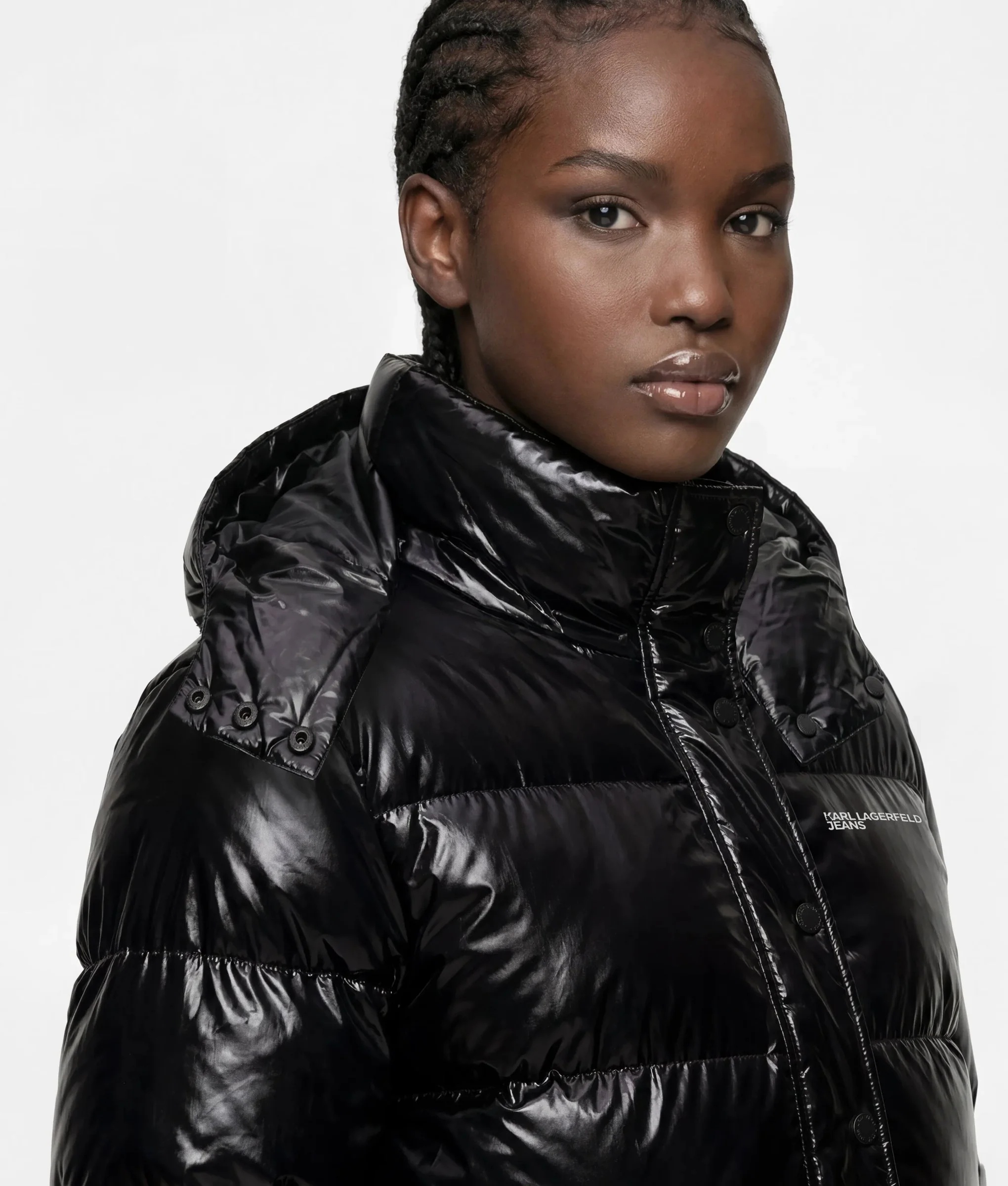 KARL LAGERFELD JEANS - Shiny Puffer Jacket