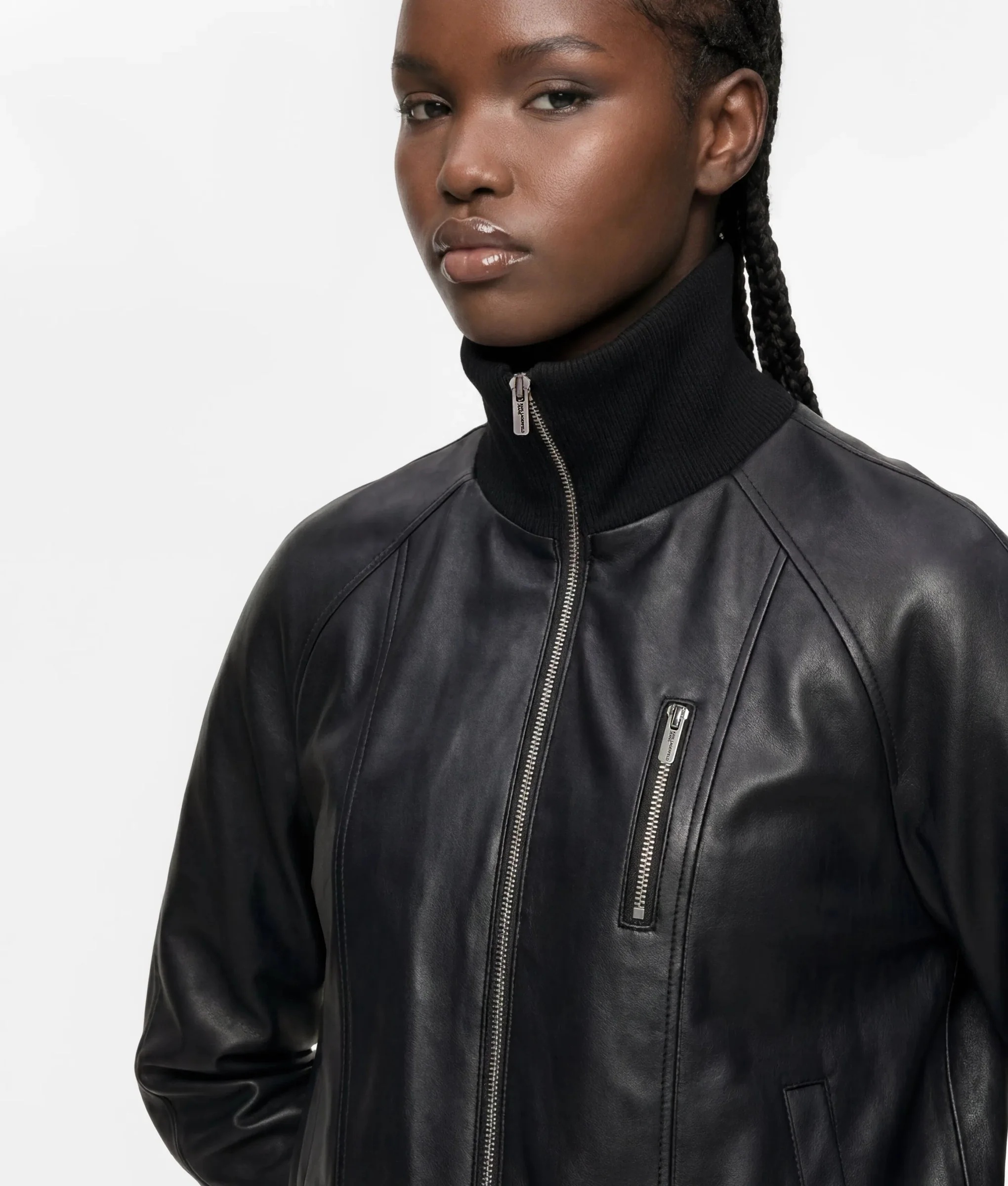 KARL LAGERFELD JEANS - Faux Leather Jacket