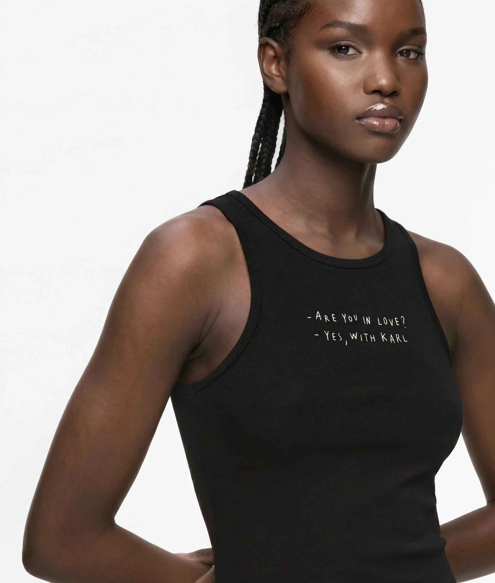 KARL LAGERFELD JEANS - Logo Tank Top